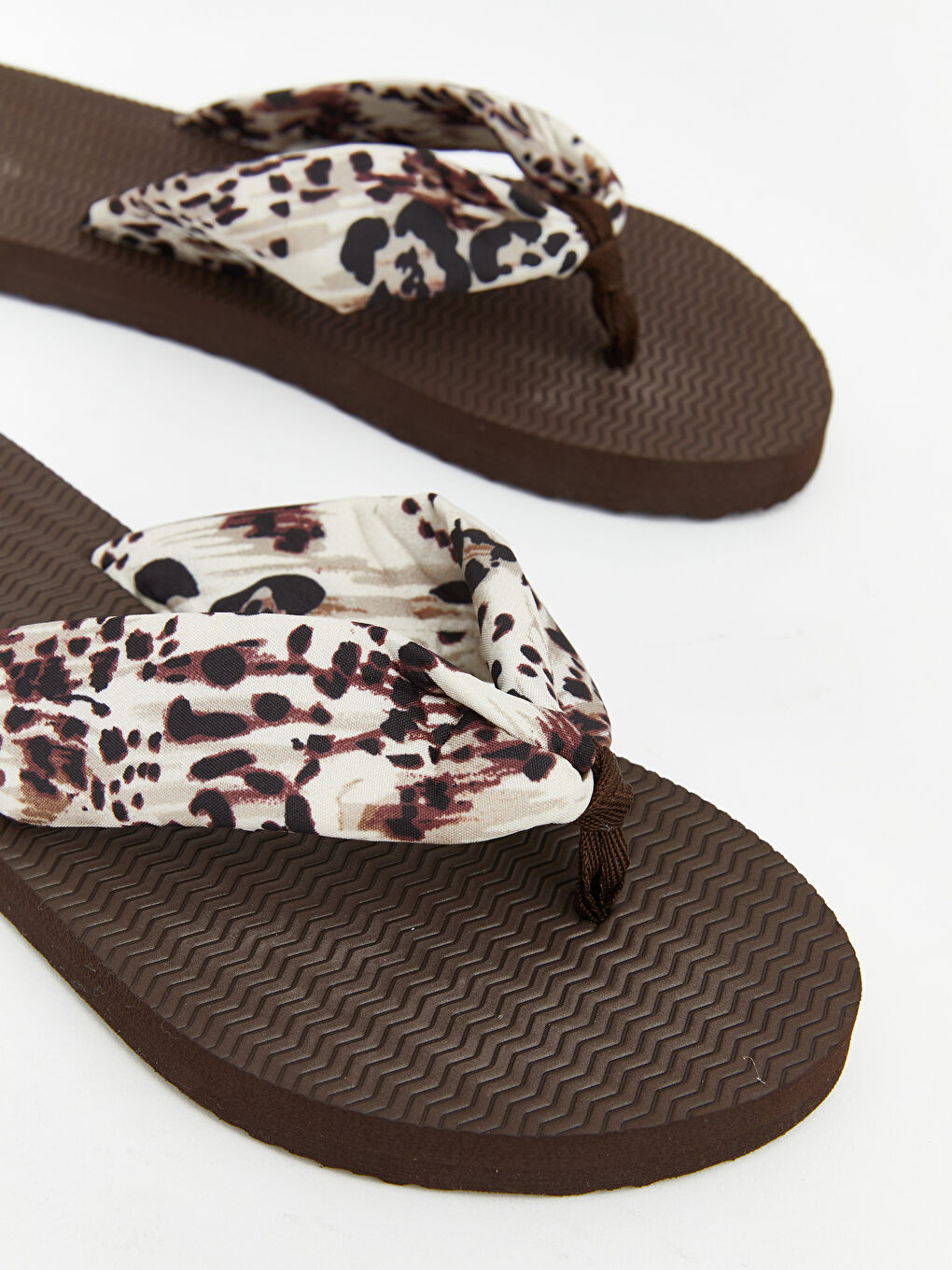 Women's Printed Flip Flops-5