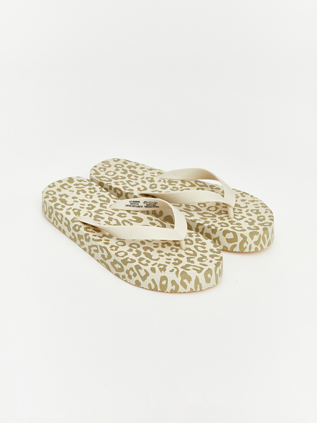 Leopard Print Women's Sliders