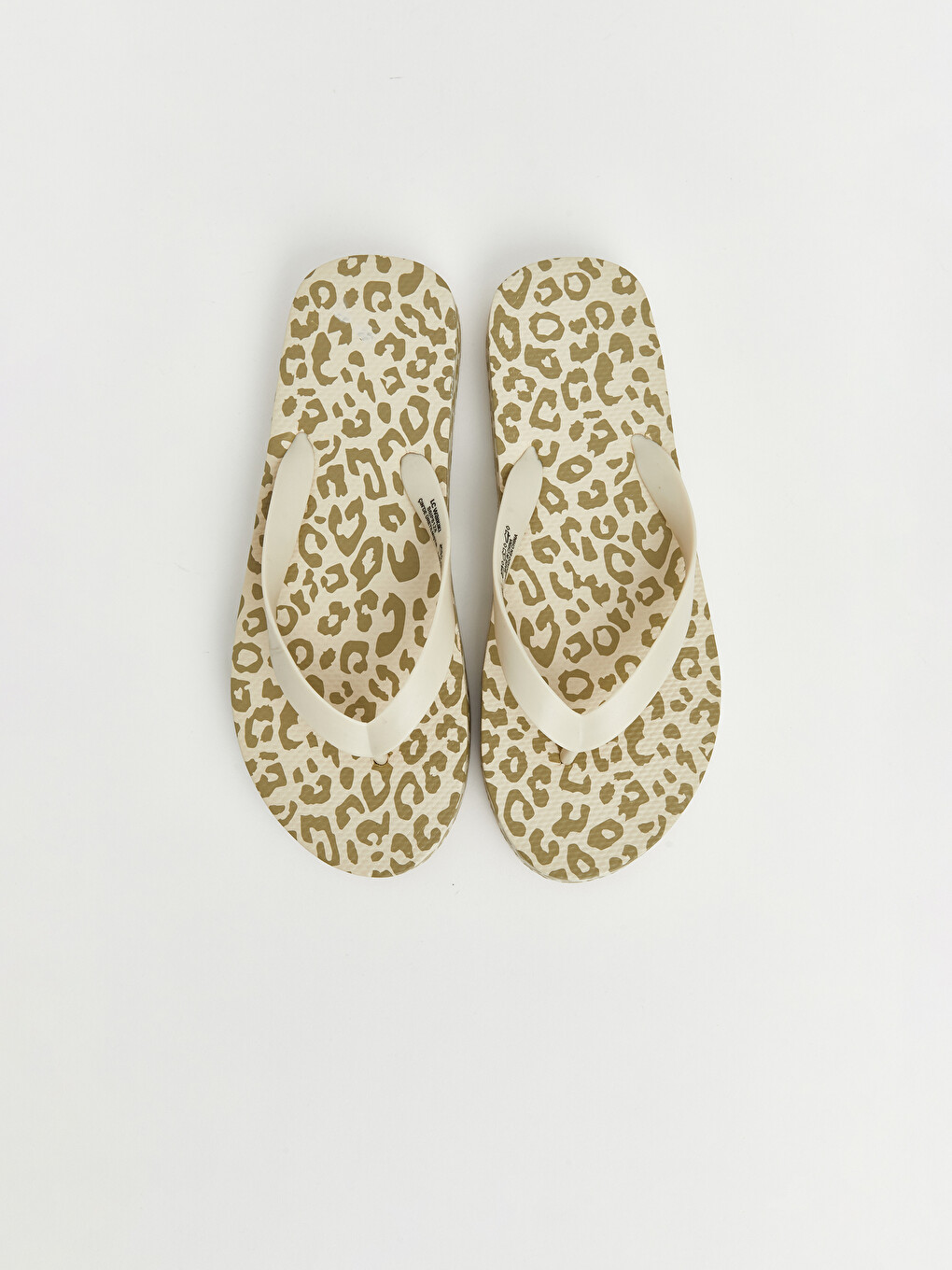 Leopard Print Women's Sliders-1