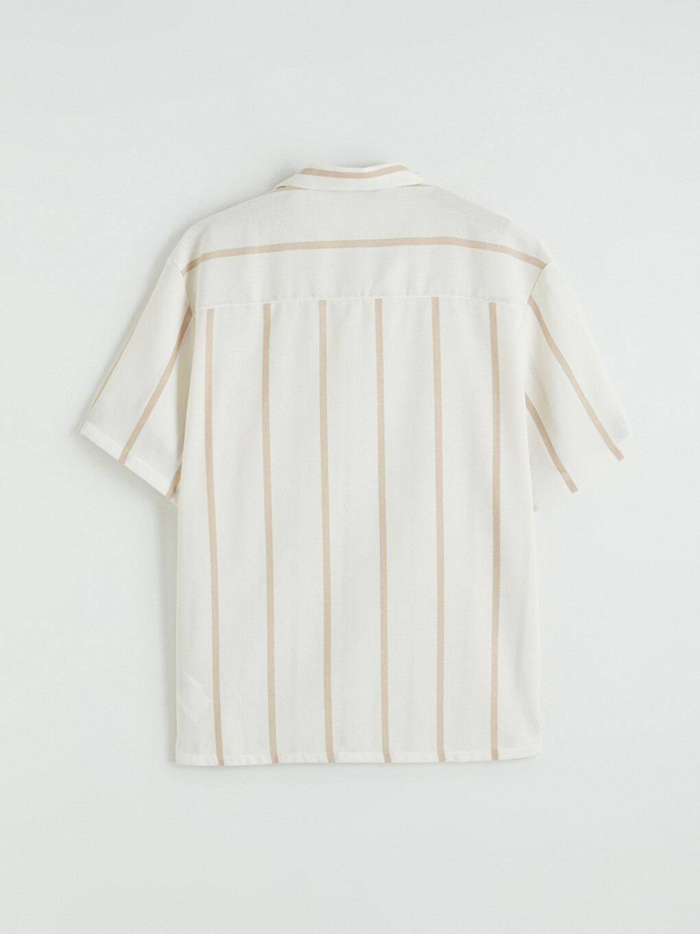 Loose Fit Striped Dobby Men's Shirt-6