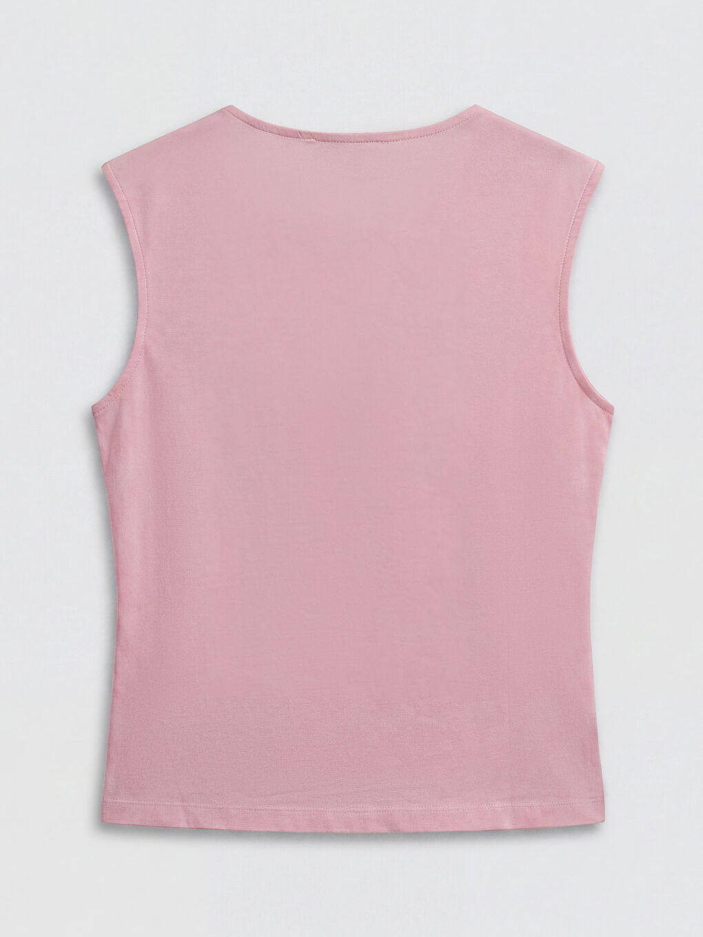 تانك توب نسائي بياقة دائرية-1