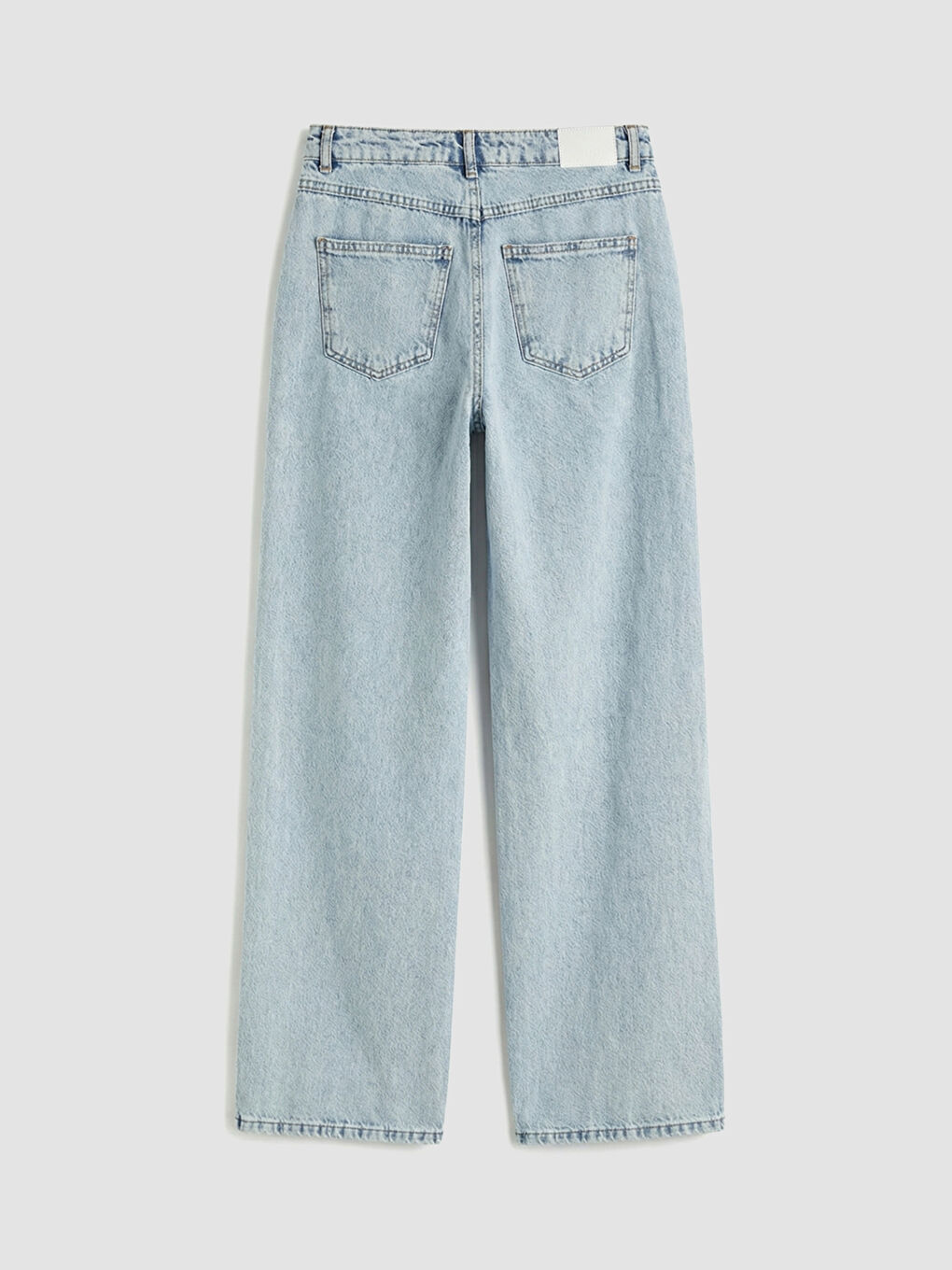 Mavi Wideleg Kadın Jean Pantolon-1