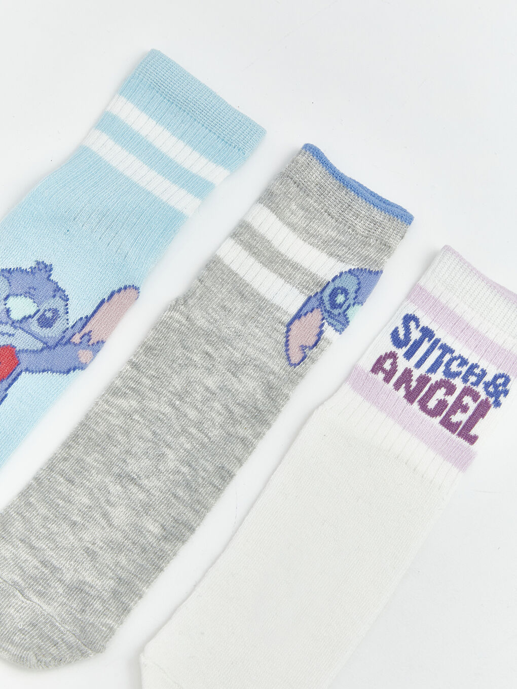 Girl BLUE Ankle Socks-2