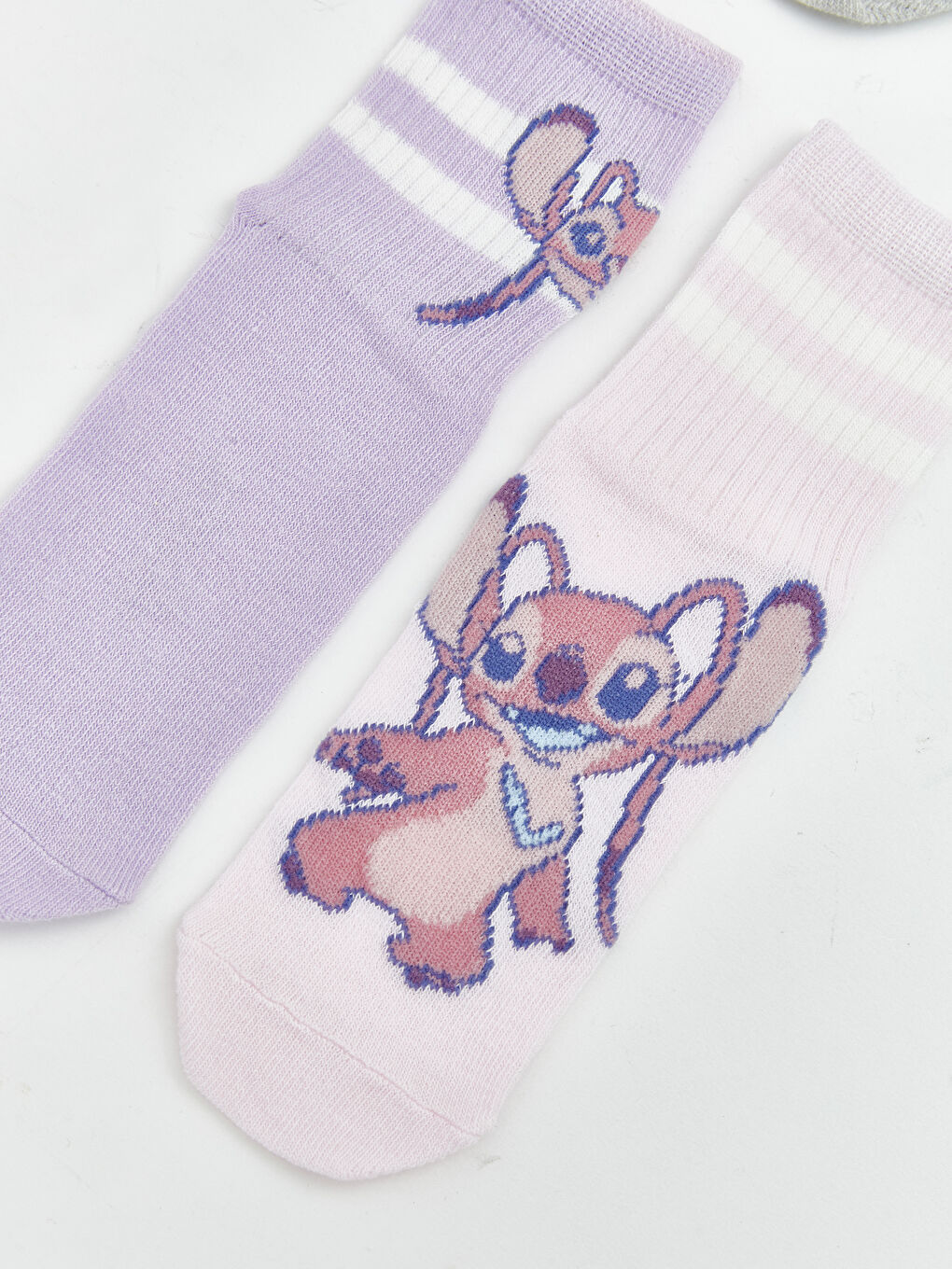 Girl BLUE Ankle Socks-3