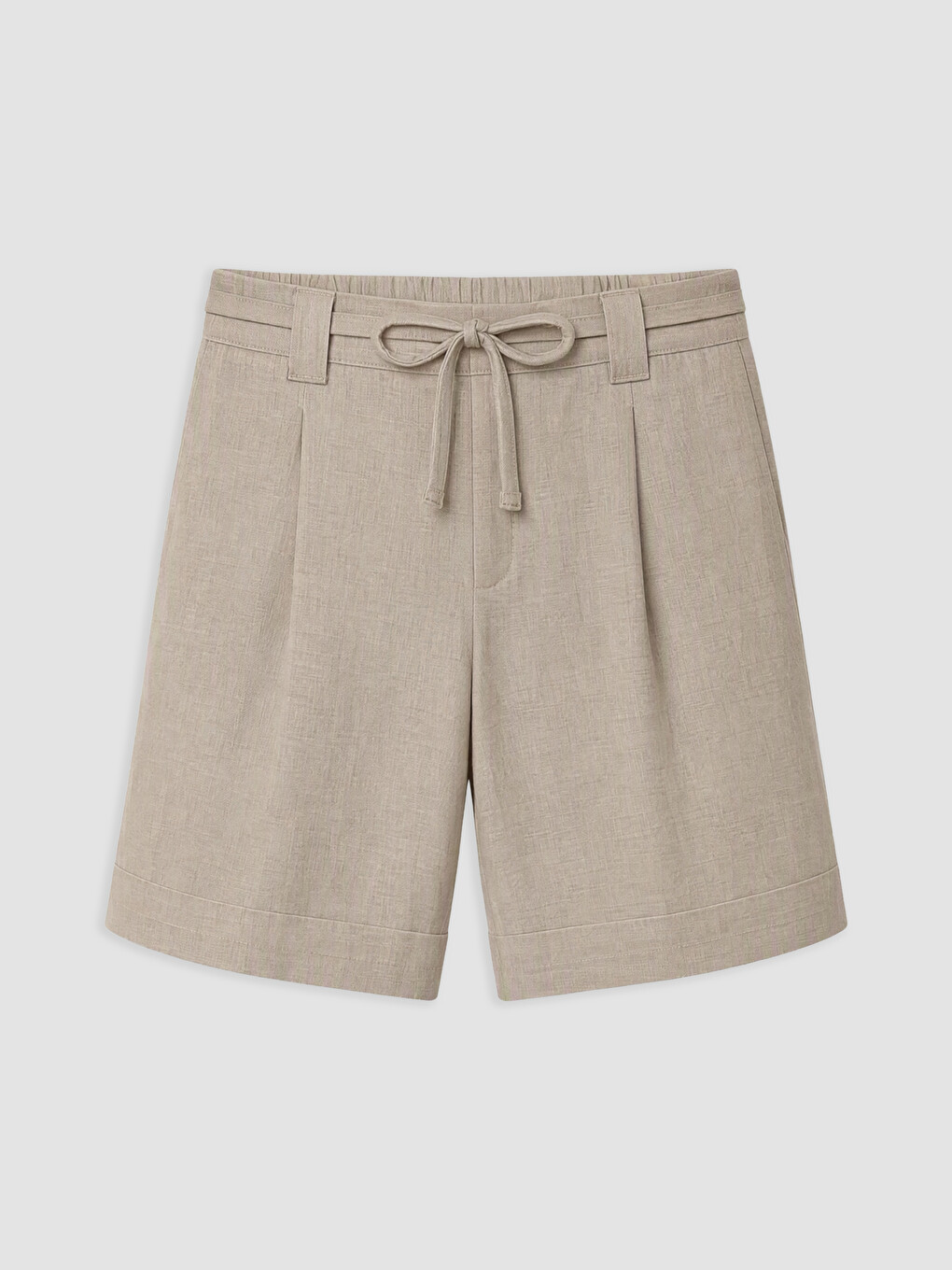 Woman Beige Shorts