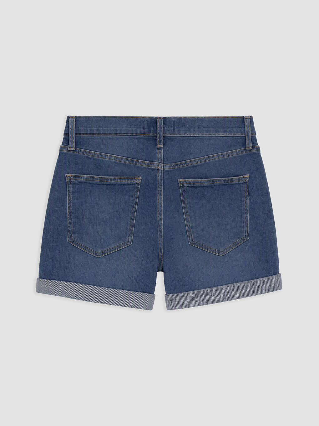 Regular Fit Women's Jean Shorts-1