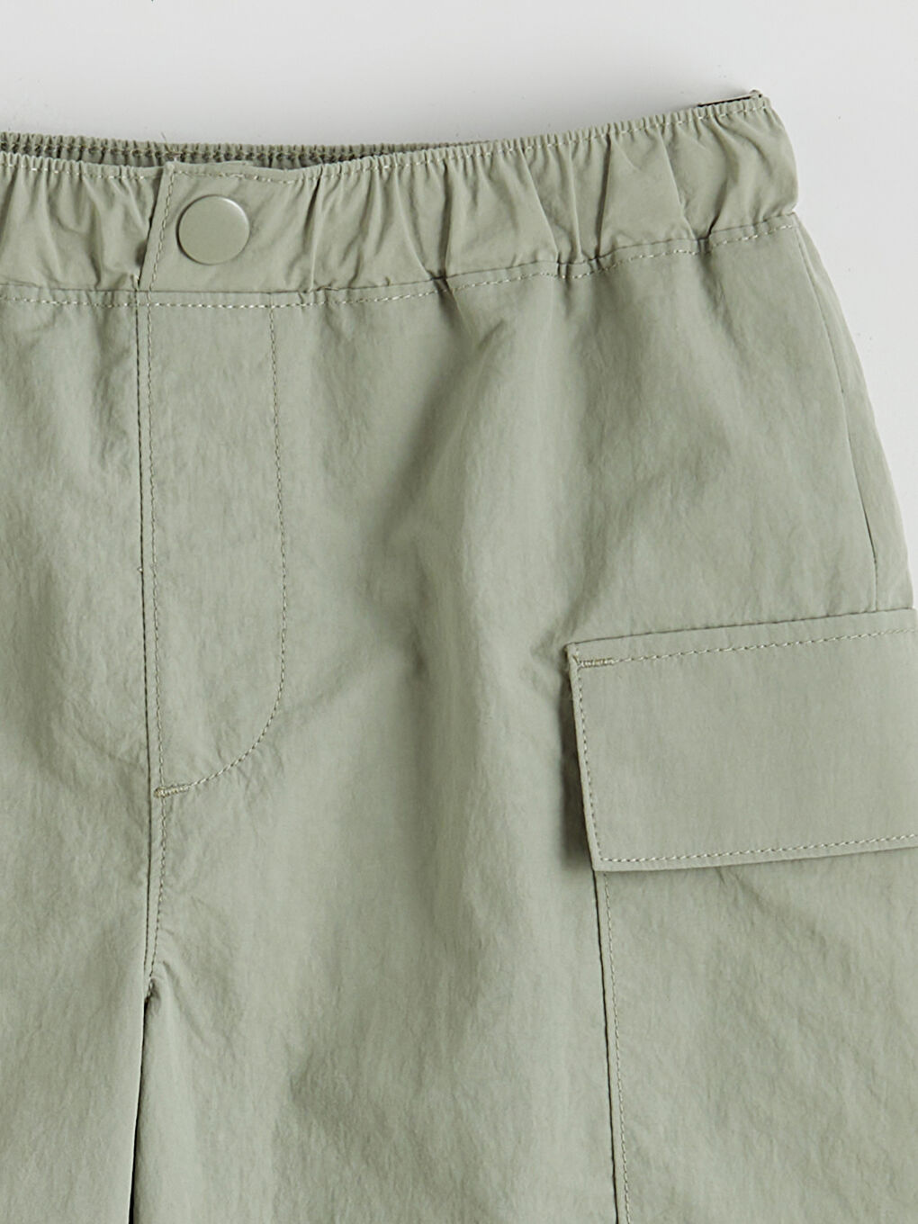 Къси Панталони тип Карго за Момчета с Еластична Талия-1