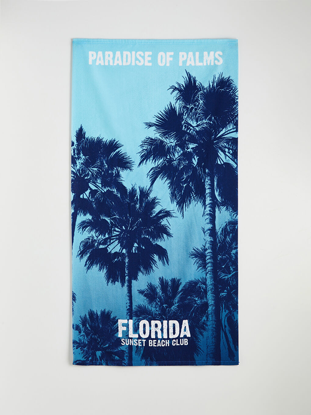 Lacivert Erkek Çocuk Plaj Havlusu 70x150 cm-1