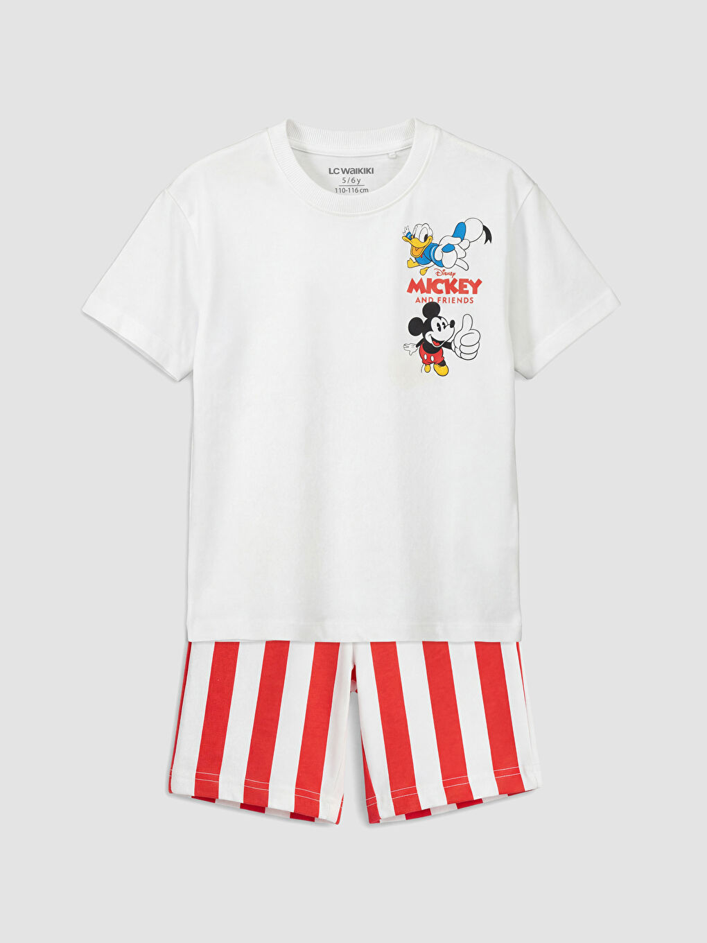 طقم شورتات أولاد مطبوع ميكي ماوس