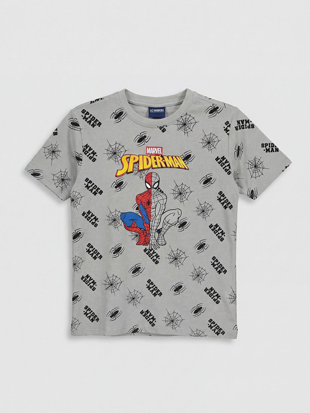 Boy GREY Shortie Pyjama Set-1