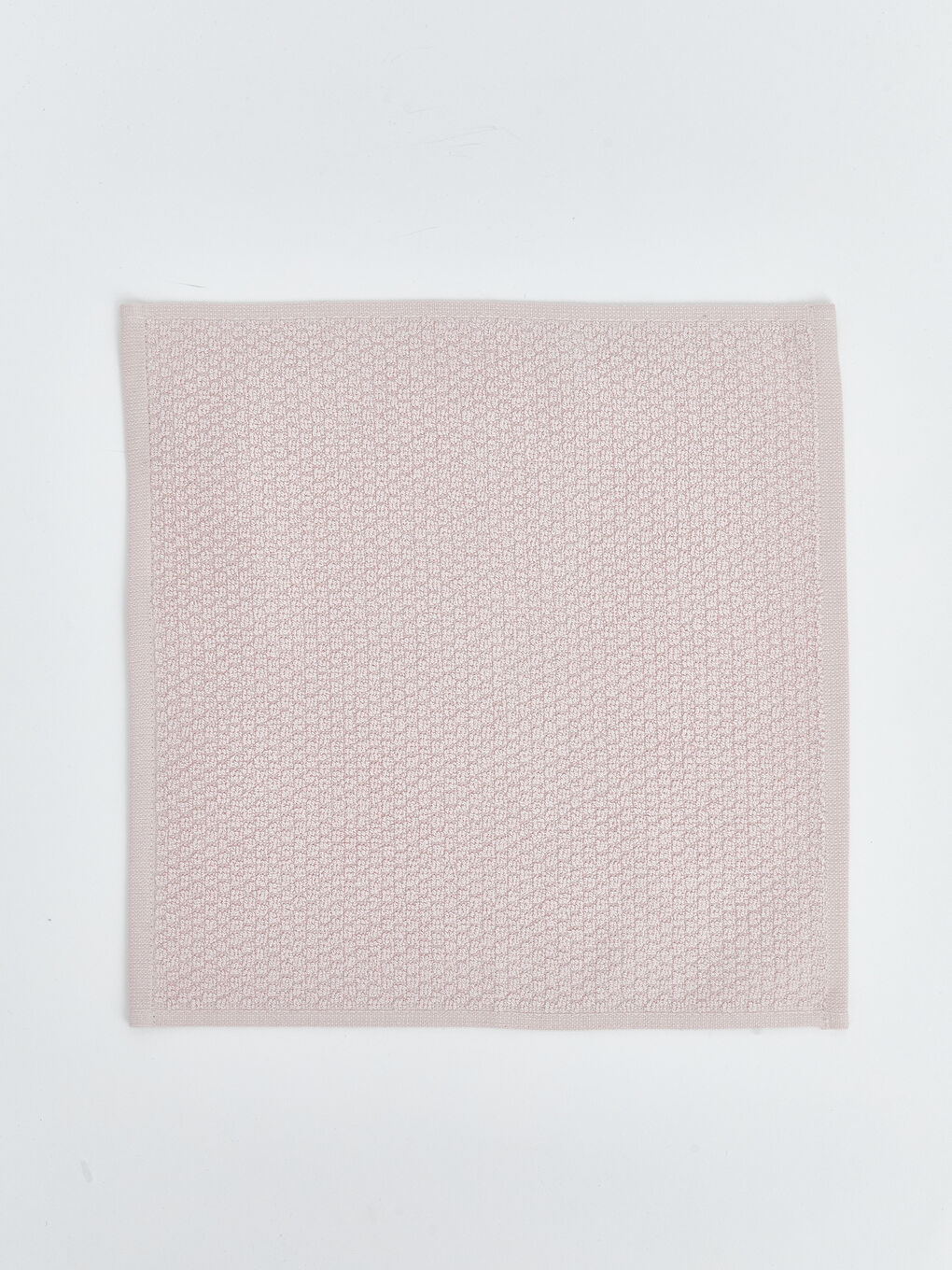 Pembe Pamuklu Yüz Havlusu 3'lü 50x80 Cm-3