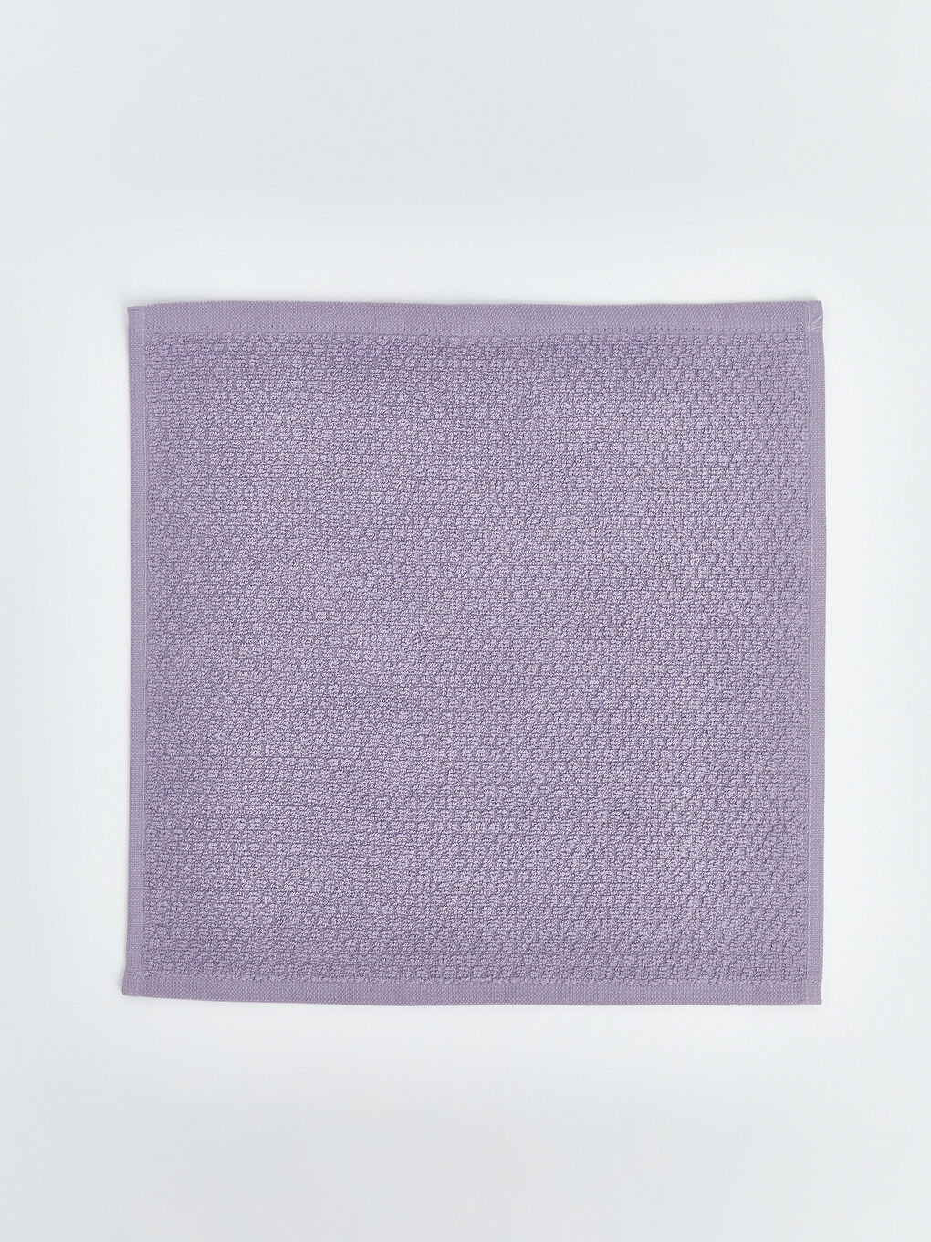 Lila Pamuklu Yüz Havlusu 3'lü 50x80 Cm-2