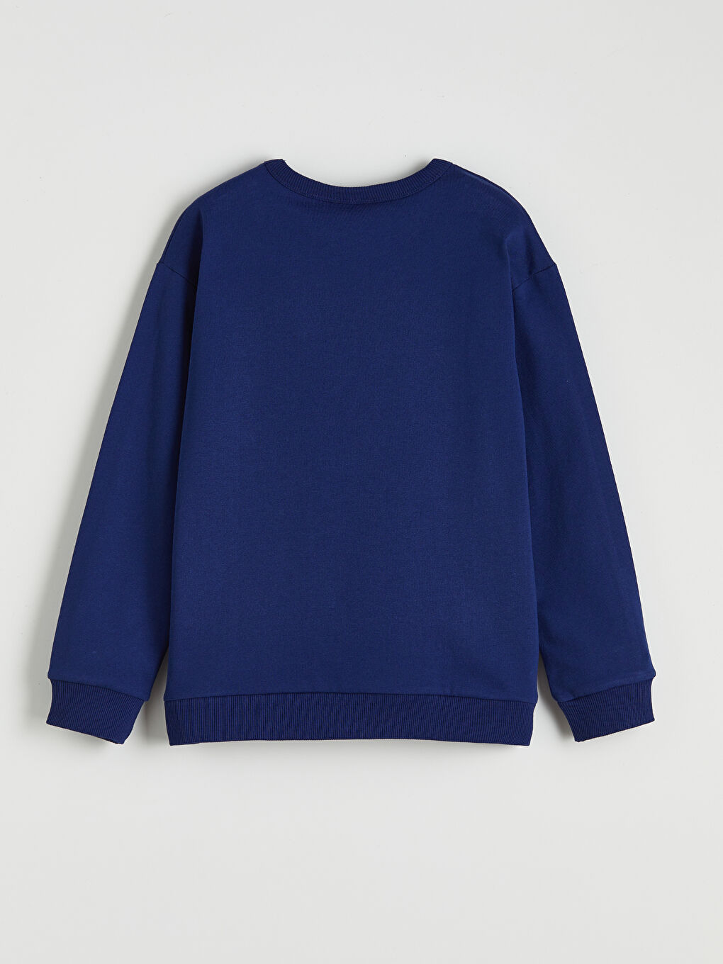 Lacivert Manchester City Baskılı Erkek Çocuk Sweatshirt-1