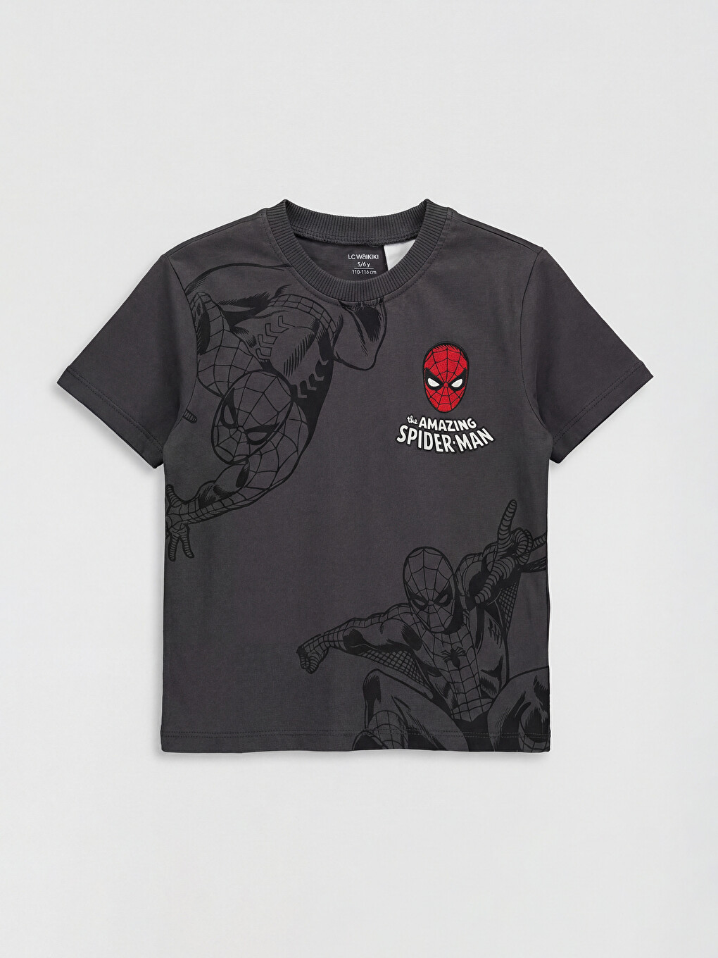 T-shirt I Qëndisur Spider-man Për Djem