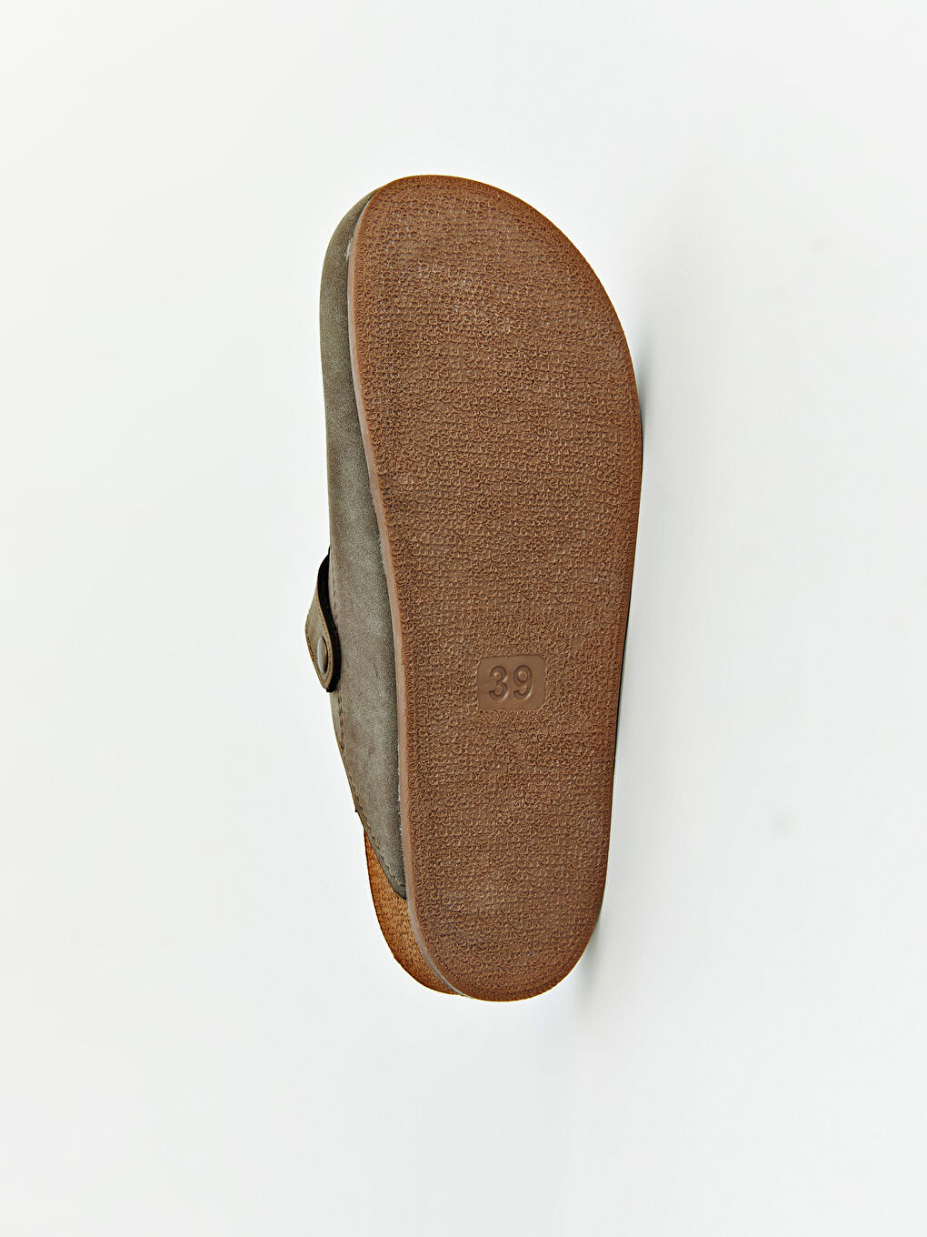 Antrasit Süet Görünümlü Kadın Ev Terliği-4