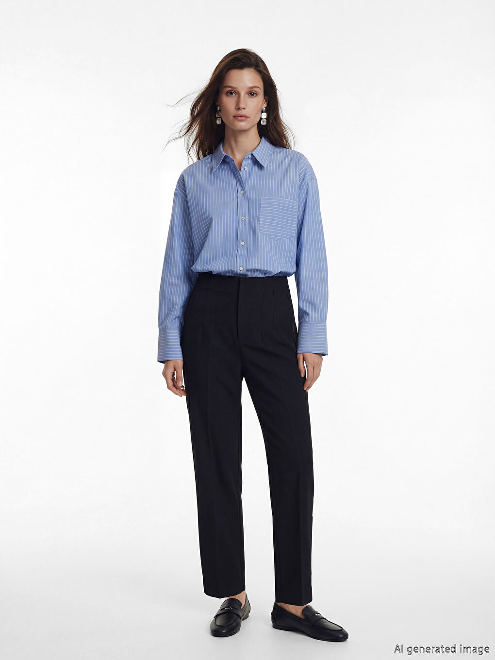 Pantalons de costume NOIR Femme