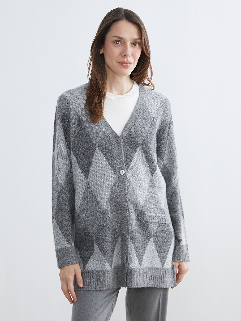 Жена Антрацит Кардиган