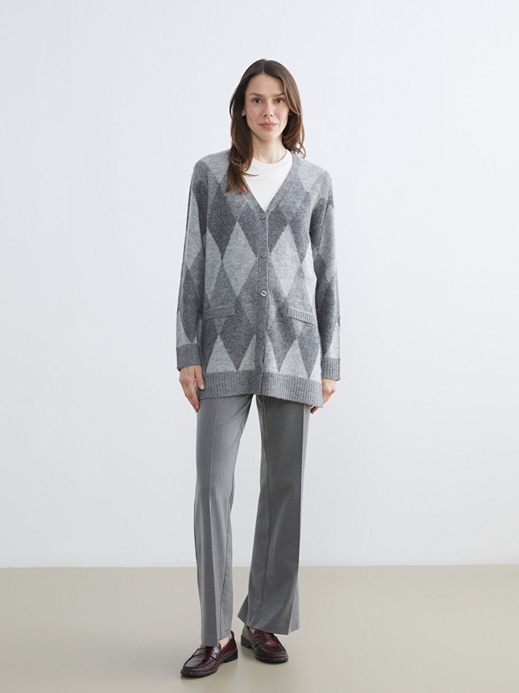 Жена Антрацит Кардиган-1