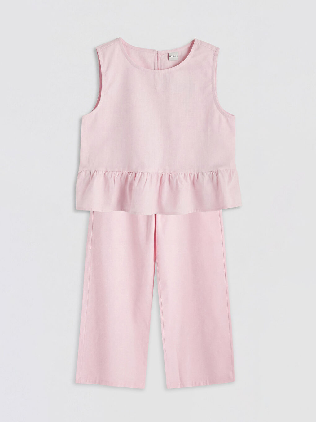 Pembe Kız Çocuk Bluz ve Pantolon Takım