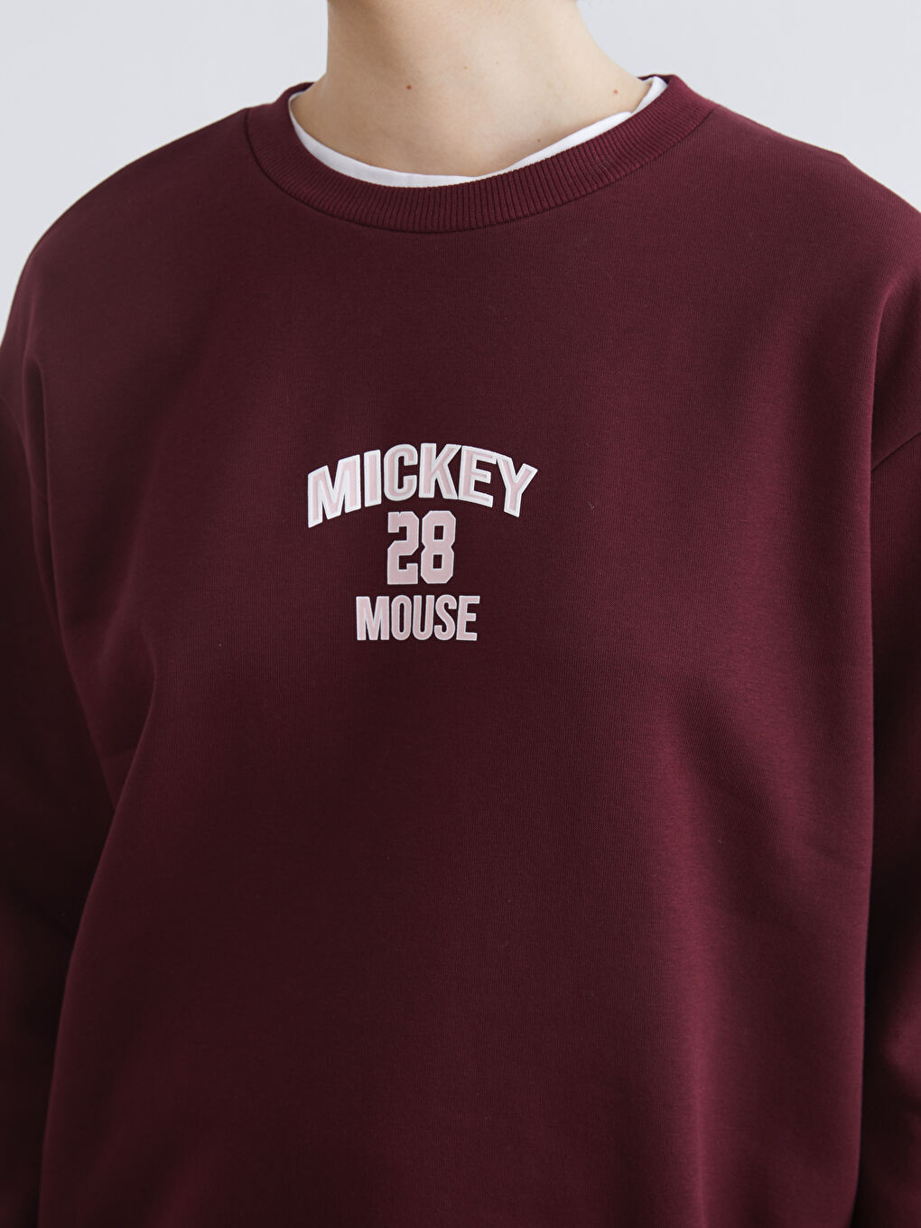 Woman BORDEAUX Sweatshirt-2