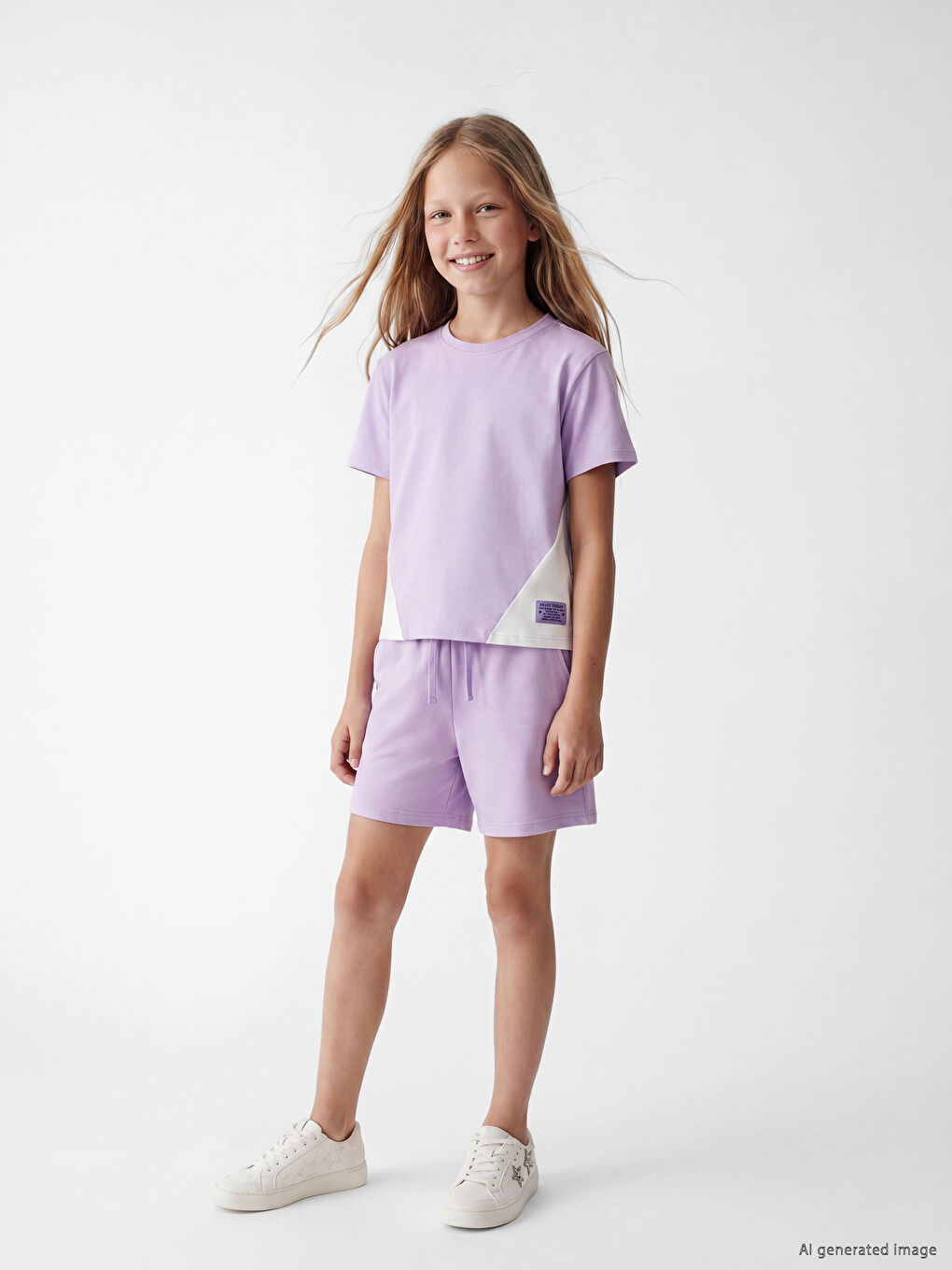 Girls' Soft Touch Shorts Set-1