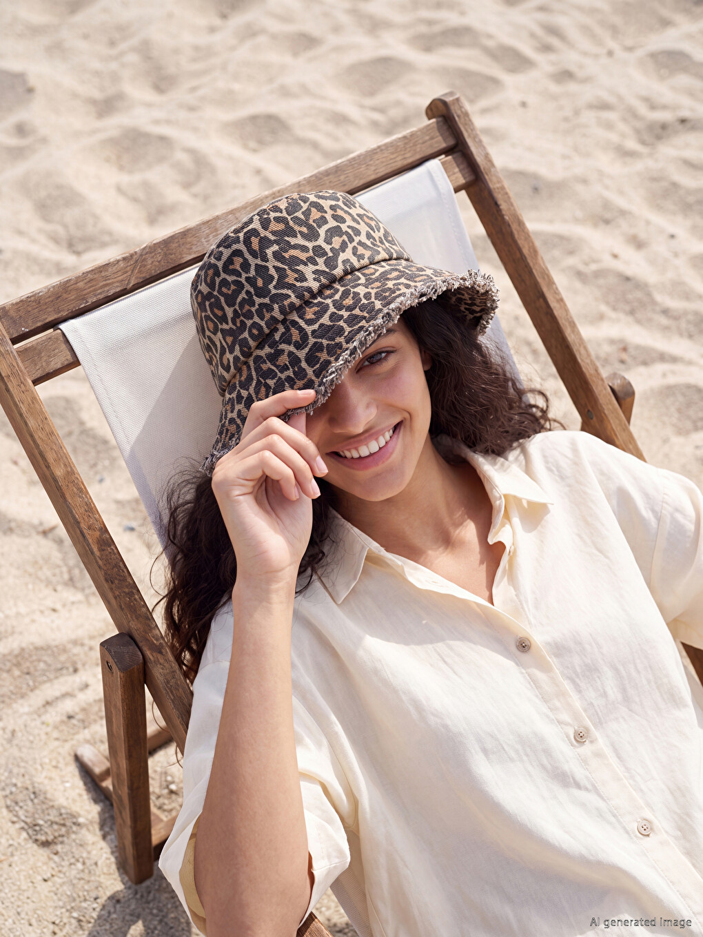 Leopard Print Women's Bucket Hat