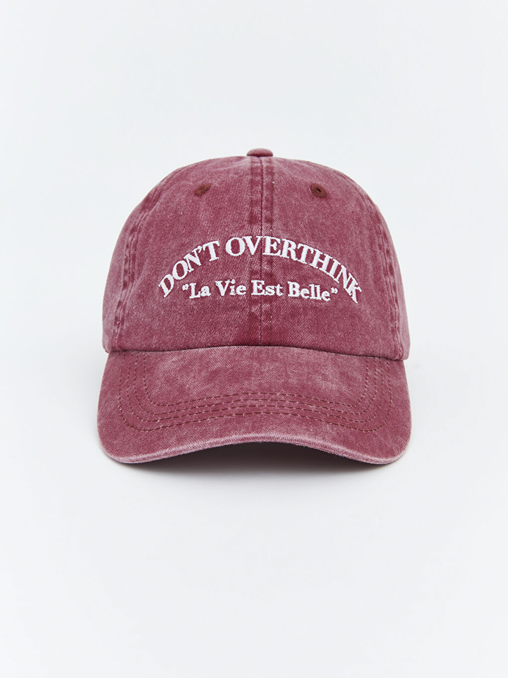 Жена Червено Шапка с козирка