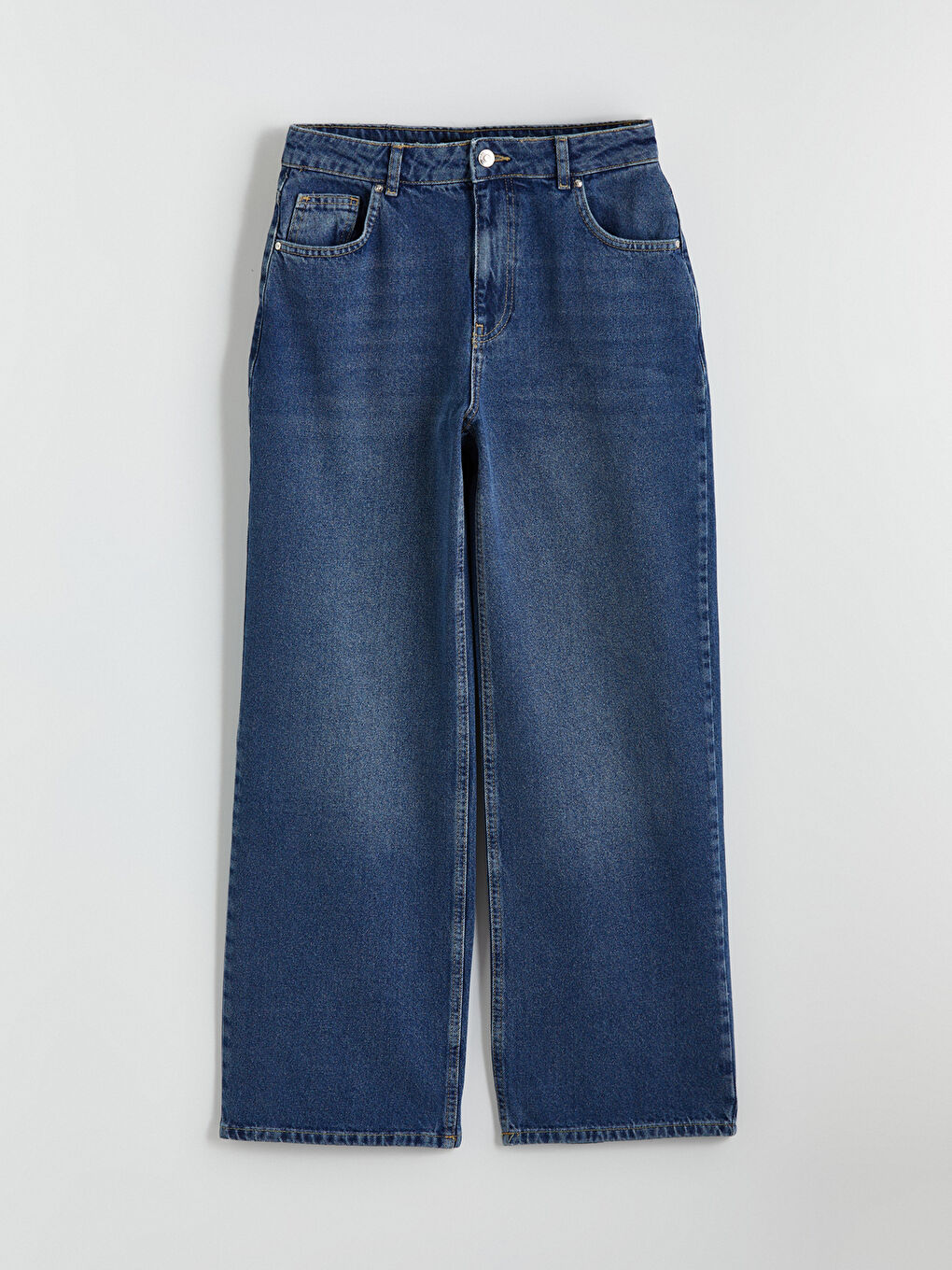 Mavi Wideleg Kadın Jean Pantolon	