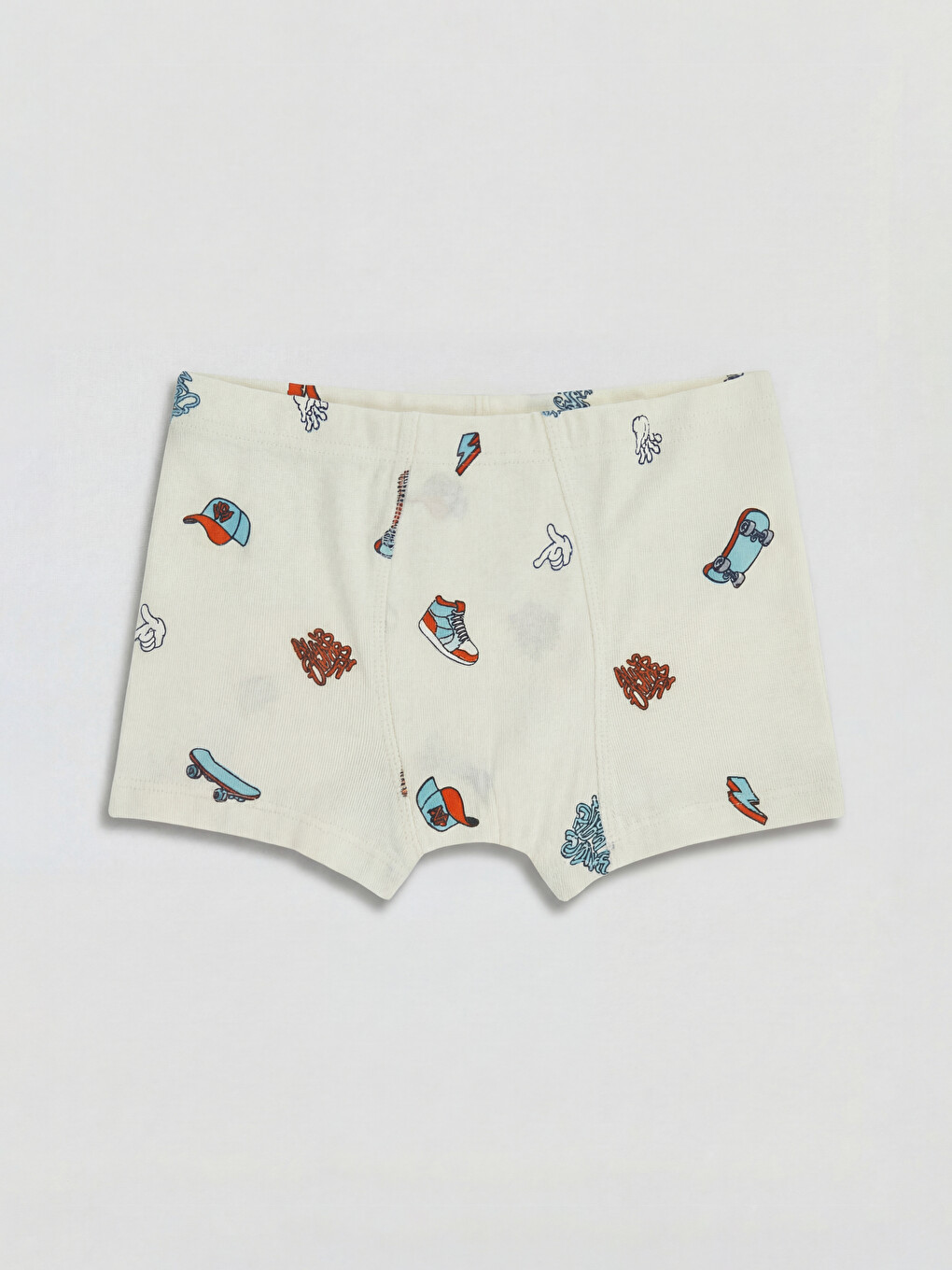Boy Ecru Boxer Briefs-3