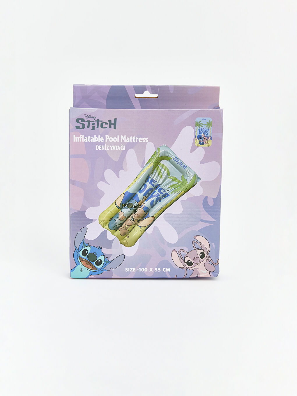 Stitch Baskılı Kız Çocuk Deniz Yatağı 100x55 cm