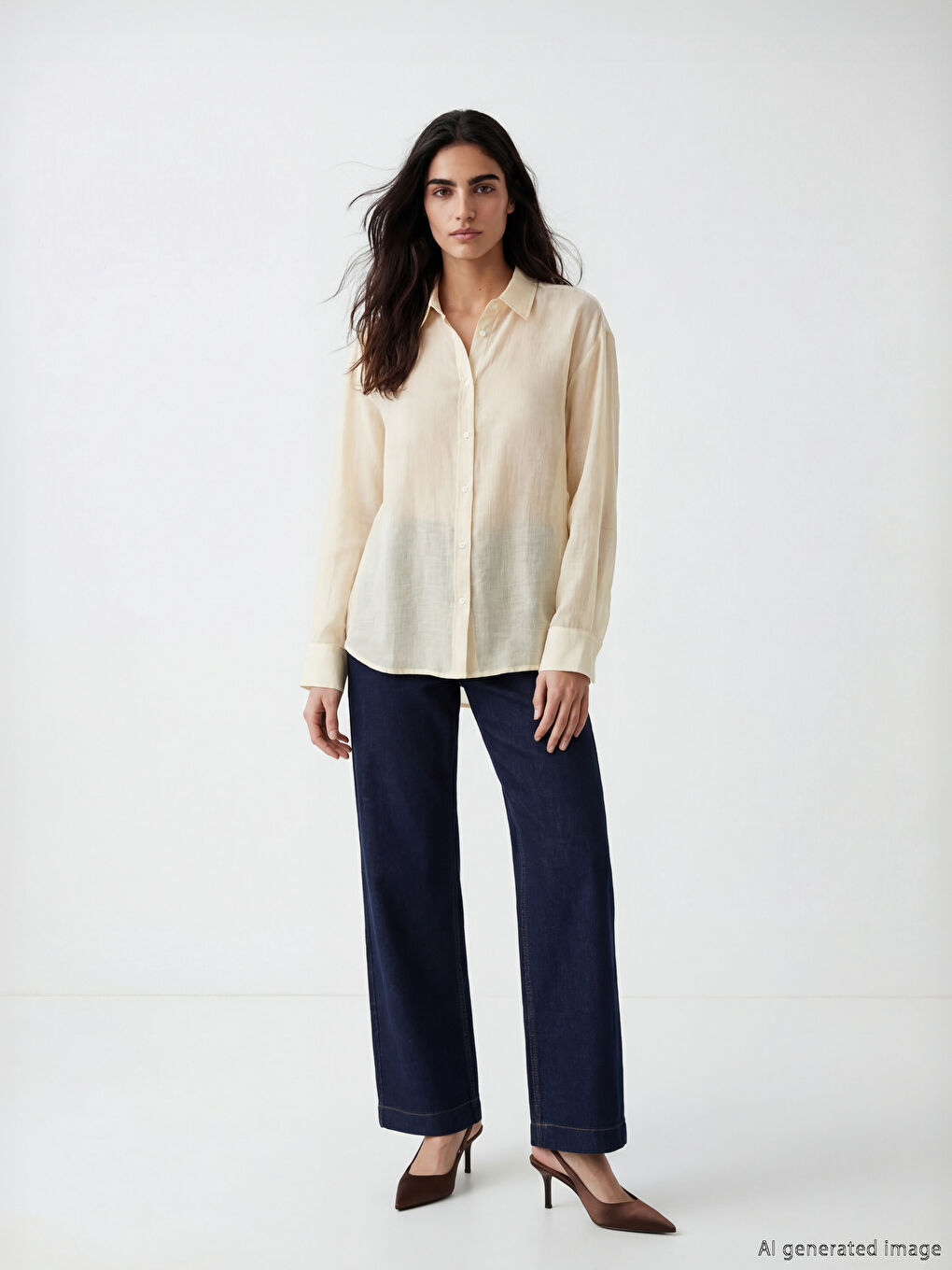 Cămașă Oversize de Damă-1