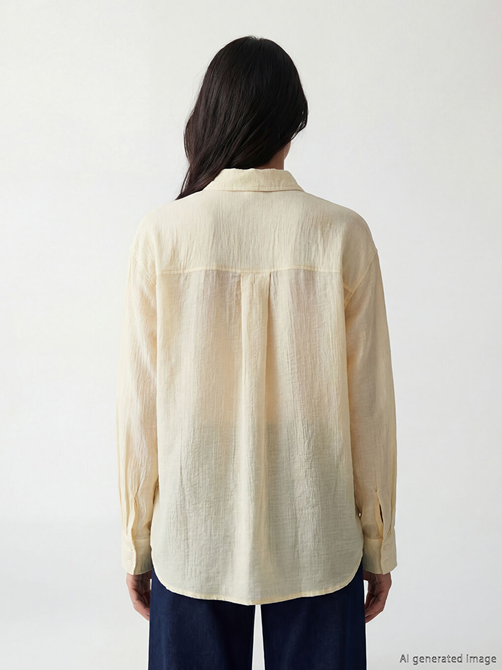 Cămașă Oversize de Damă-2