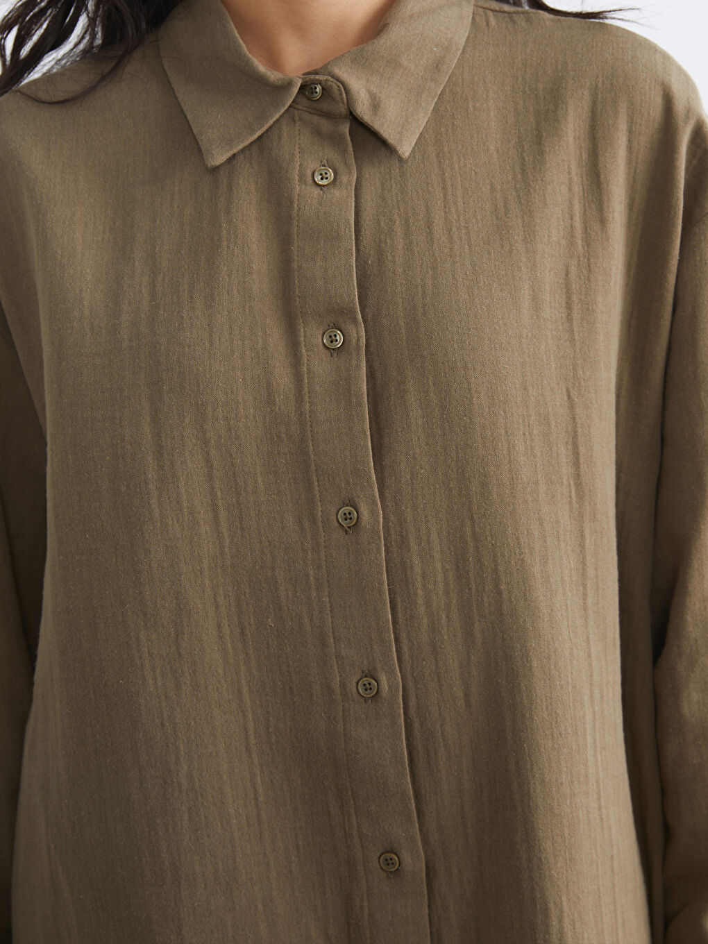 Muslin Women's Shirt Tunic-2