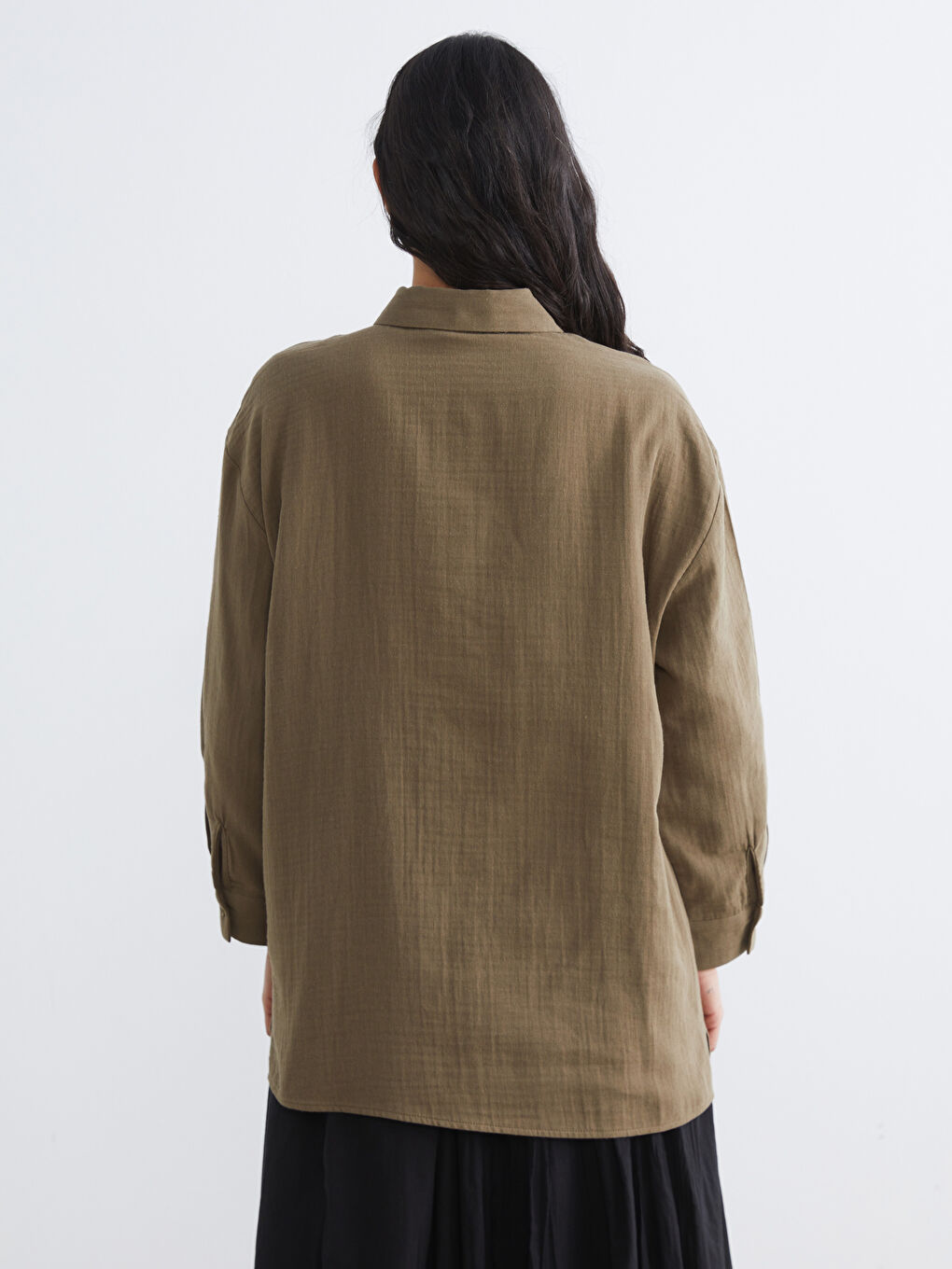 Muslin Women's Shirt Tunic-3