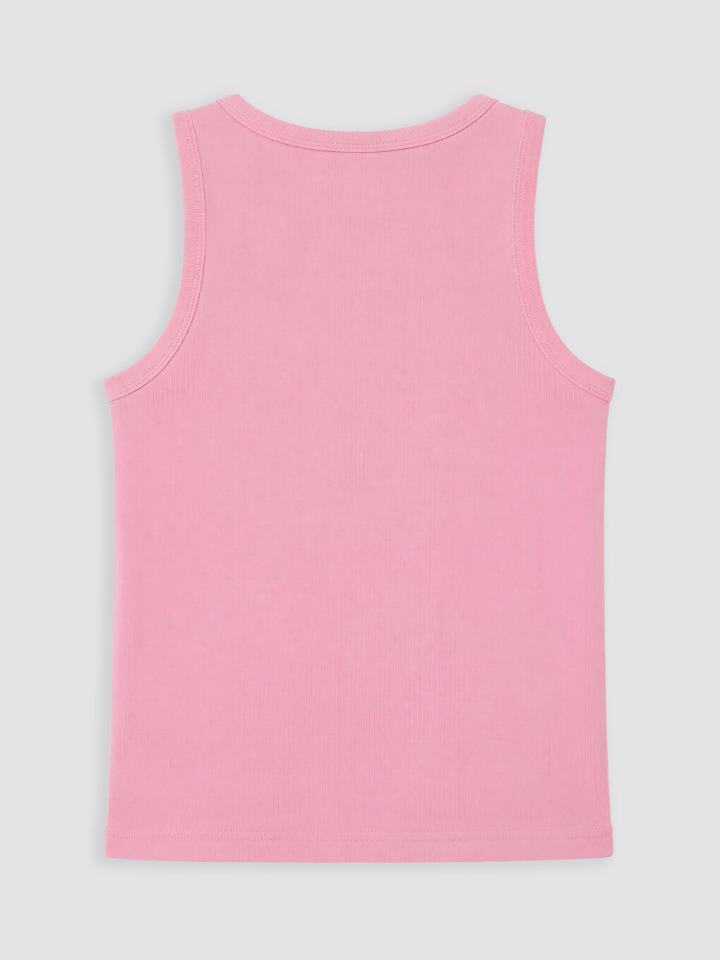 Crew Neck Bow Printed Girls' Tank Top-2