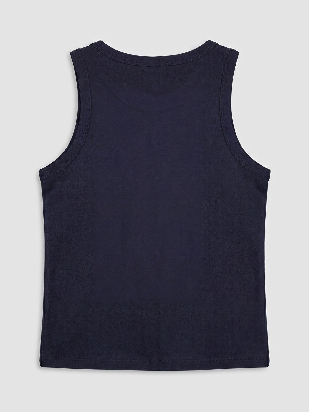 Crew Neck Santa Monica Printed Girls' Tank Top-1