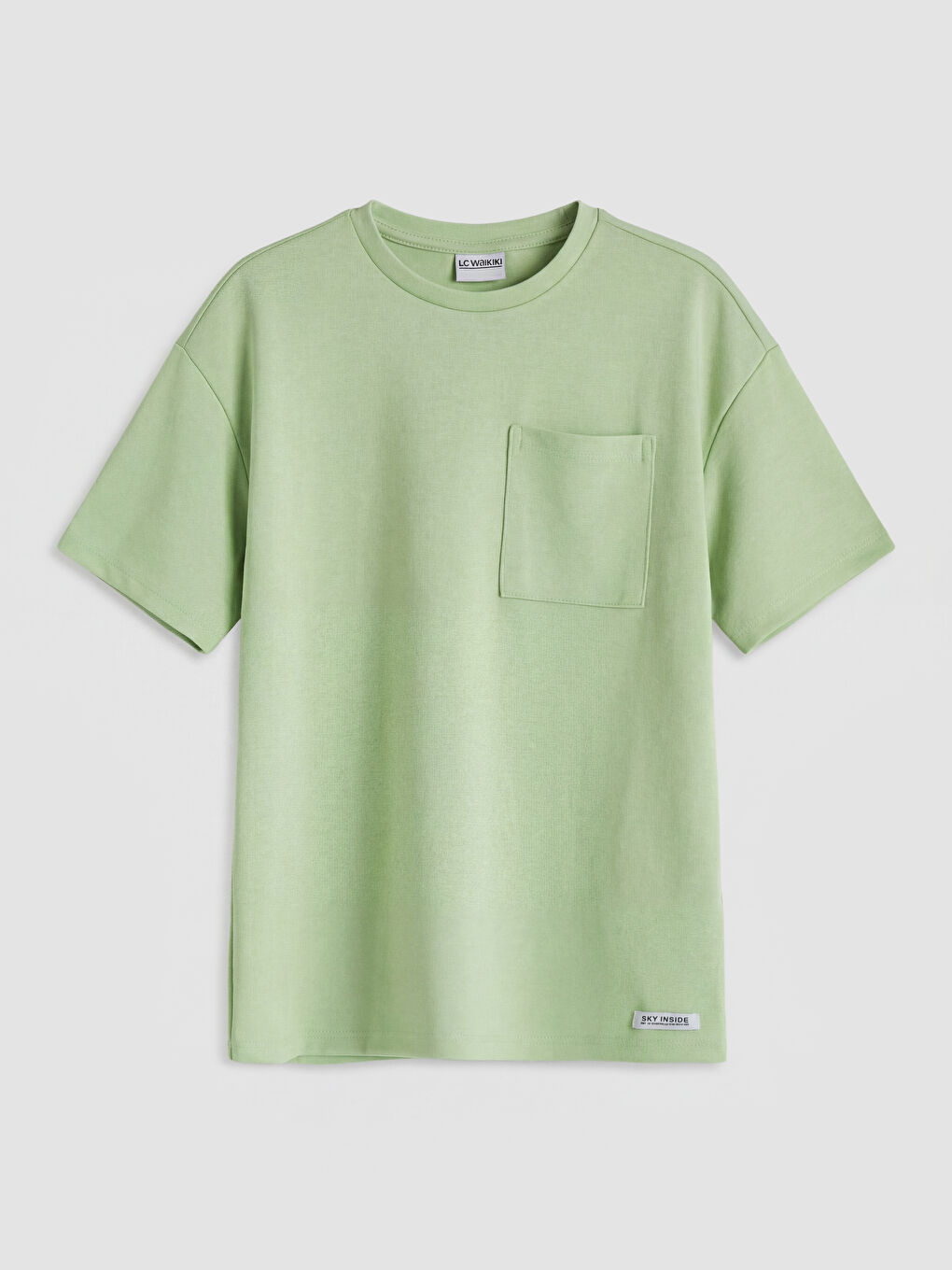 Yeşil Kız Çocuk Tişört ve İspanyol Paça Tayt-1