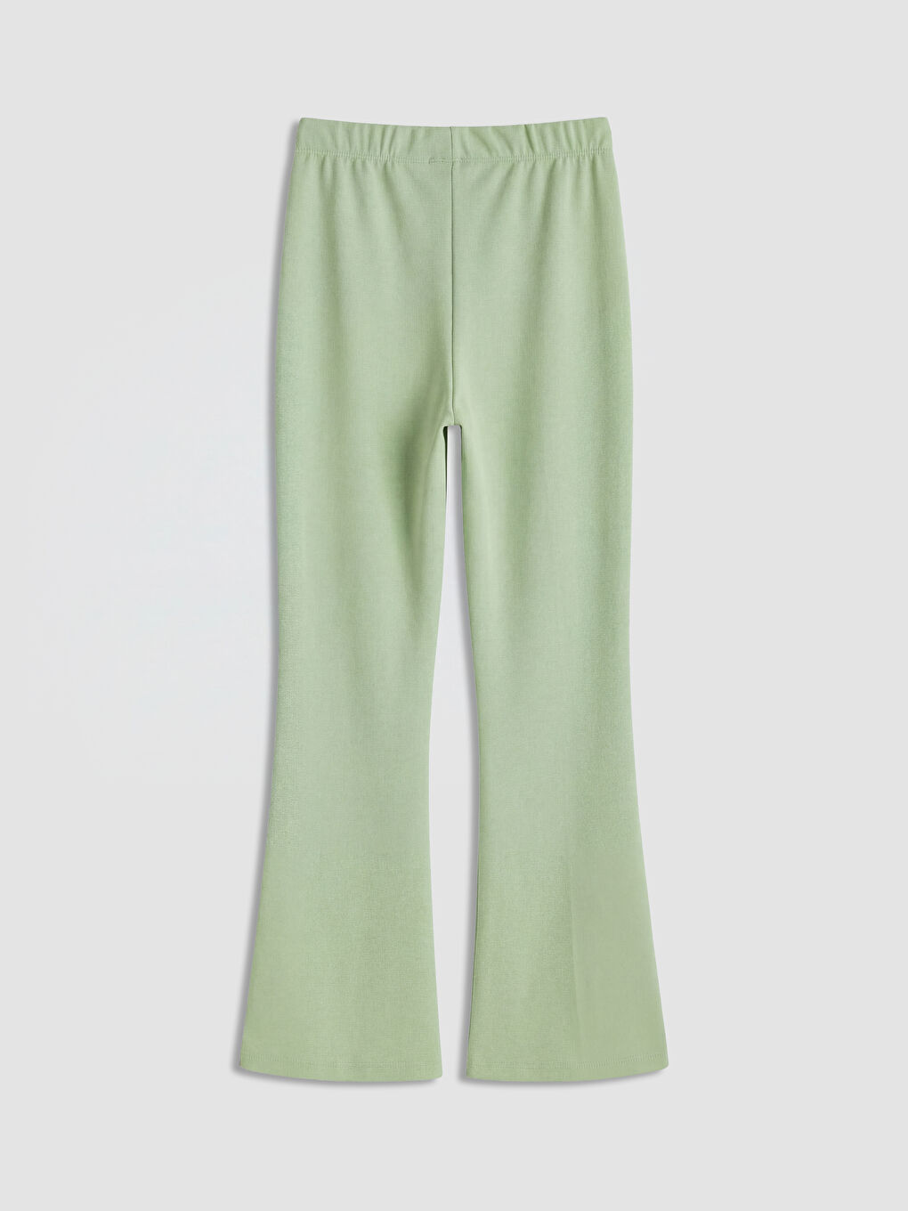 Yeşil Kız Çocuk Tişört ve İspanyol Paça Tayt-5