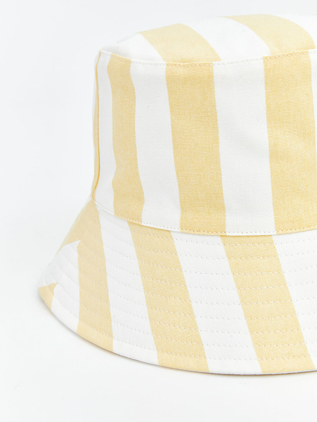 Striped Pattern Women's Gabardine Hat-2