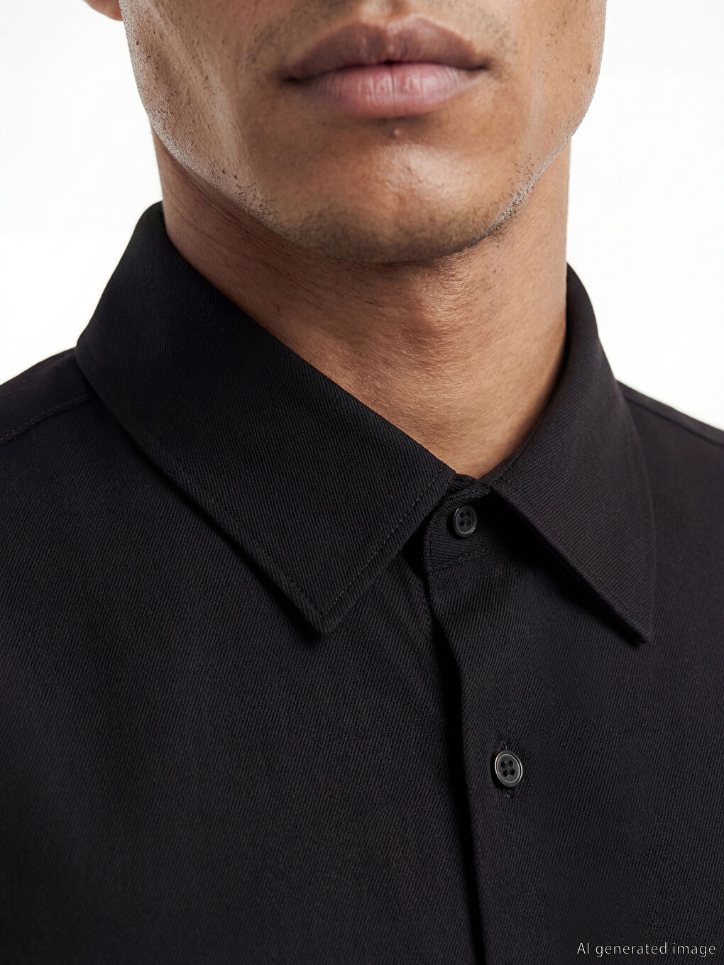 Тік пішімді добби маталы ерлер жейдесі-2