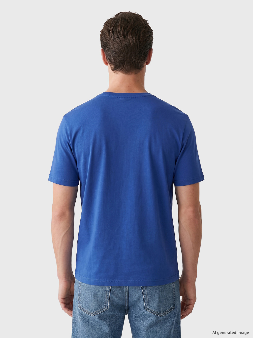 Crew Neck Men's T-shirt-3