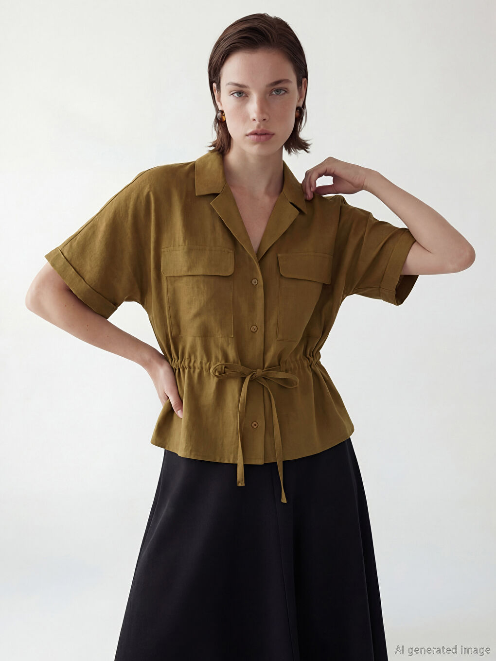 Γυναίκα ΠΡΑΣΙΝΟ Πουκάμισο