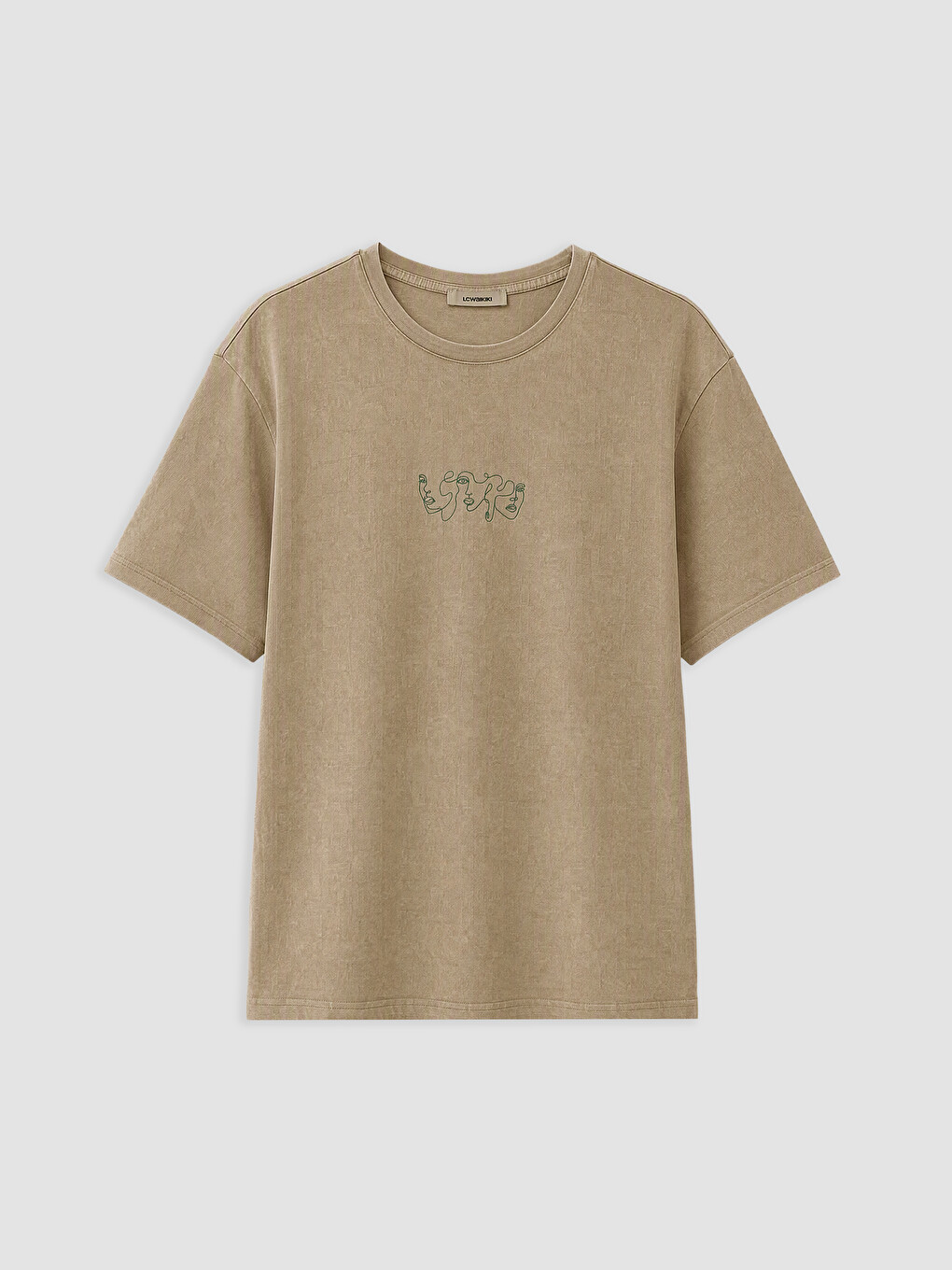 Femër Bezhe T-shirt