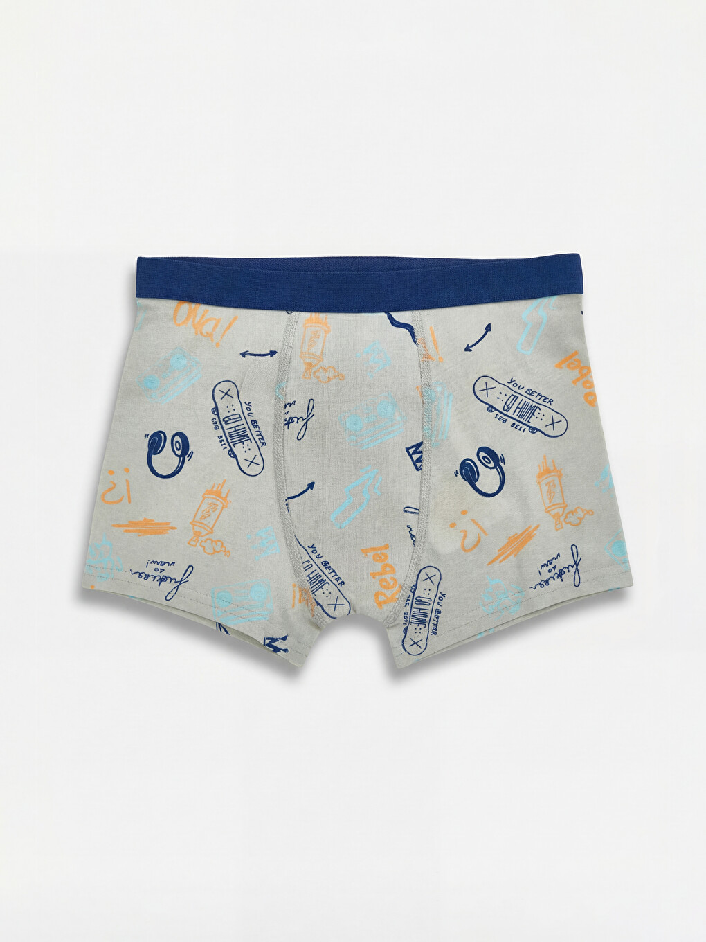 Junge Grey Boxershorts-3