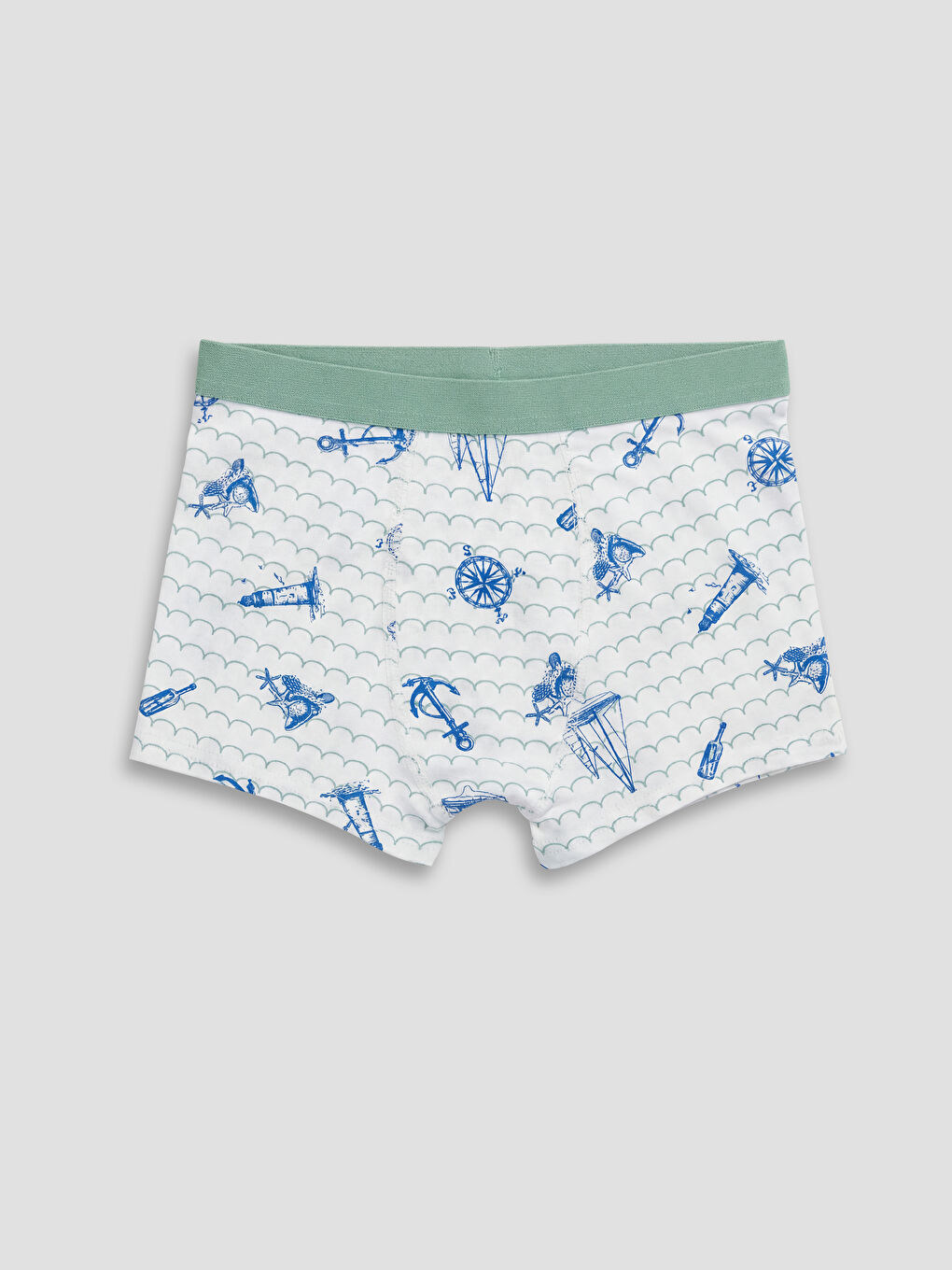 Beyaz Erkek Çocuk Boxer 3'lü-1