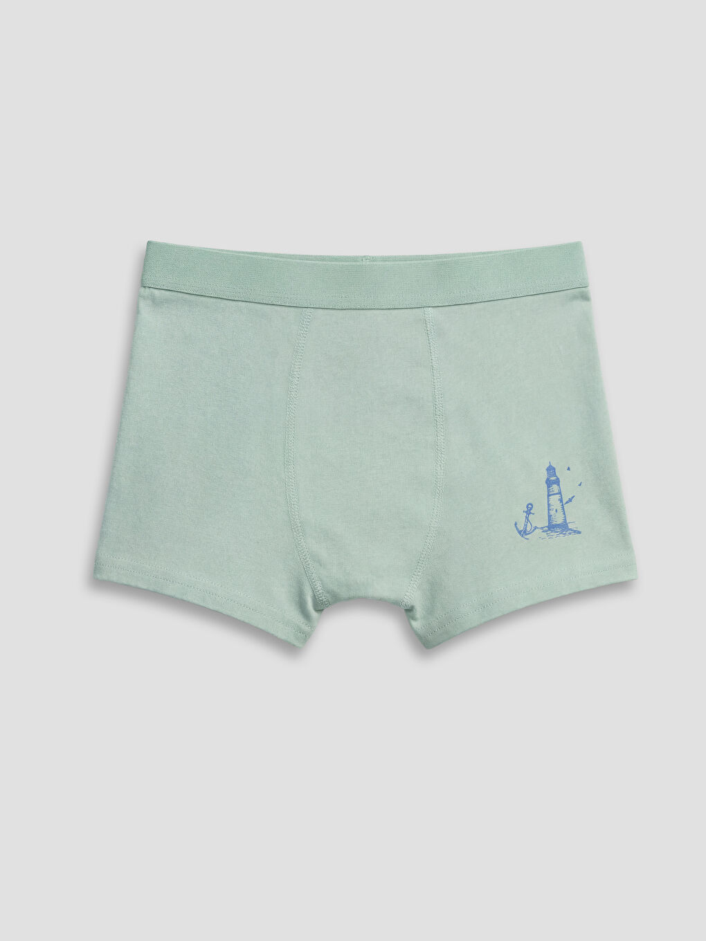 Beyaz Erkek Çocuk Boxer 3'lü-3