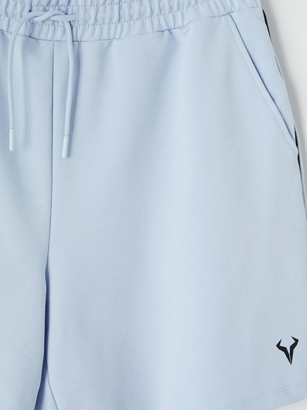 Mavi Rahat Kalıp Erkek Spor Şort-2