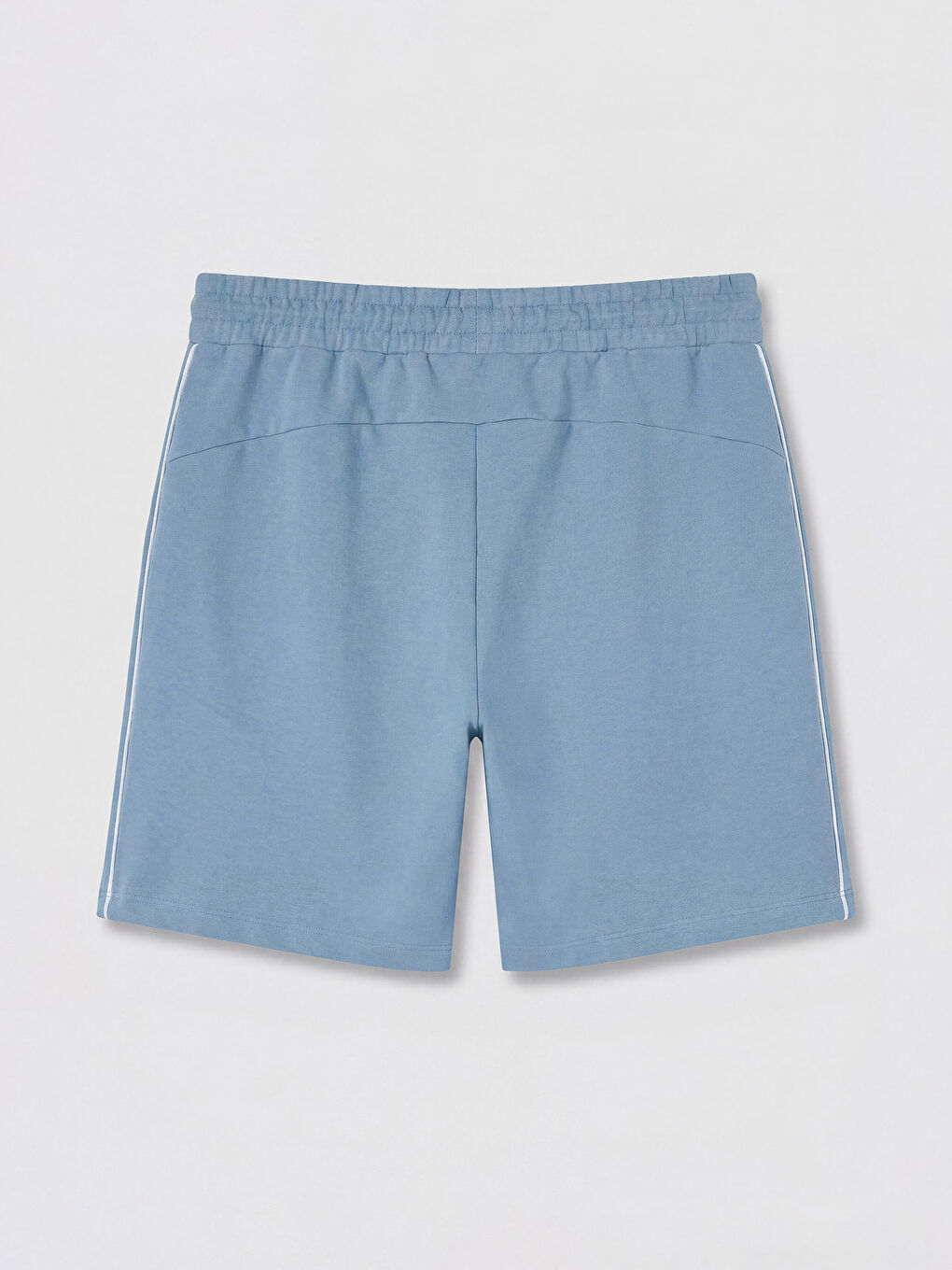 Mavi Rahat Kalıp Erkek Spor Şort-1