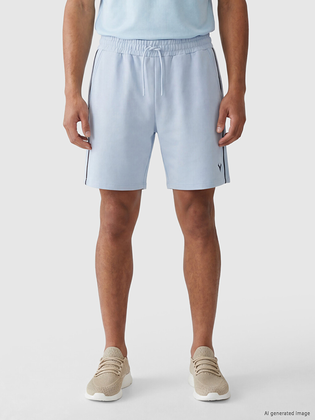 Loose Fit Men's Active Shorts-1