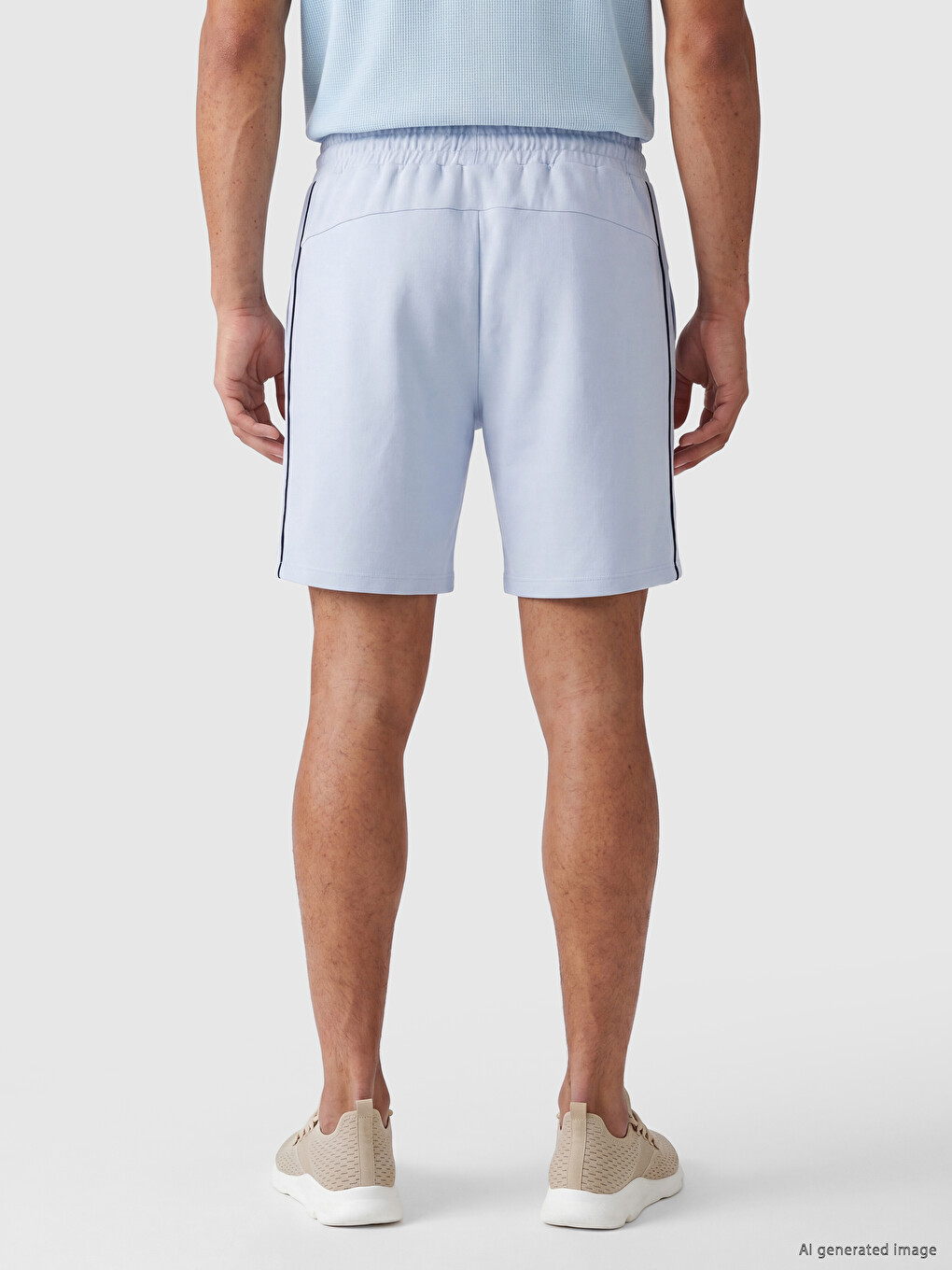Loose Fit Men's Active Shorts-3
